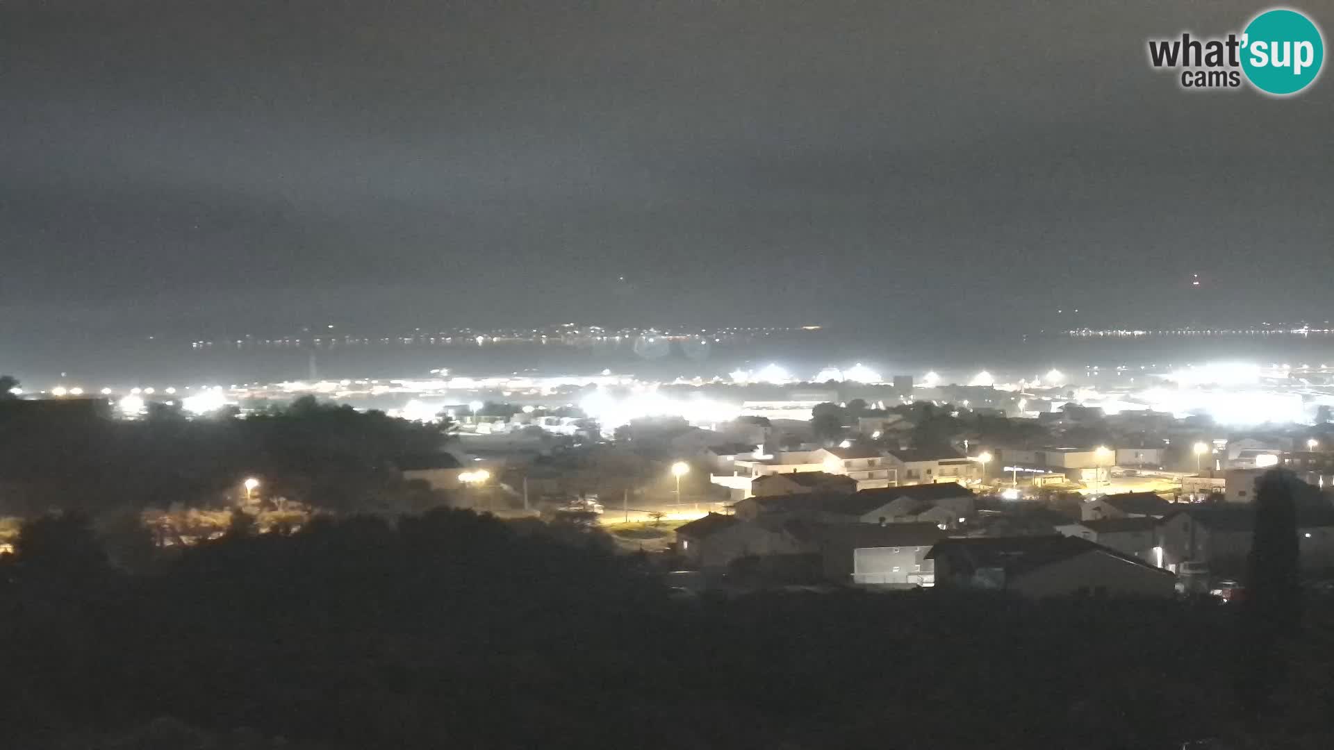 Panoramska web kamera Luke Gaženica u Zadru, Hrvatska