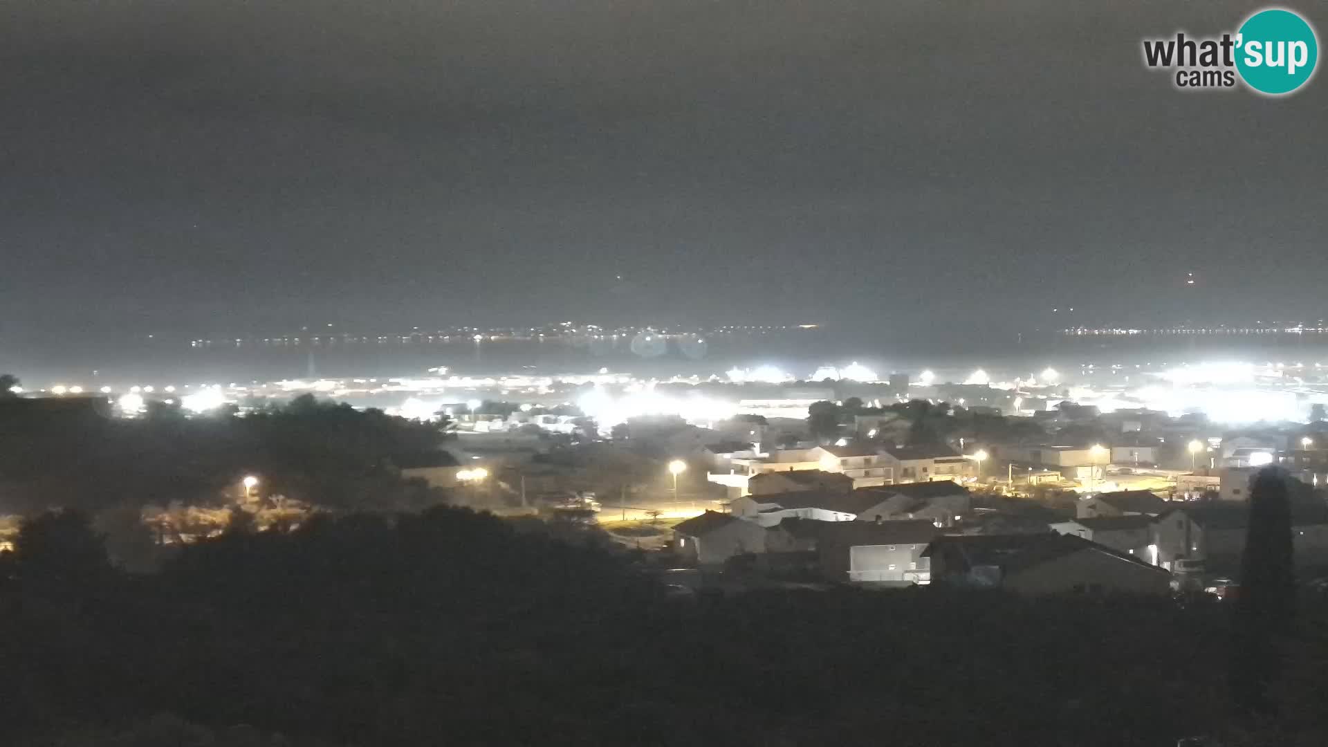 Panorama de la Webcam del Puerto Gazenica de Zadar, Zadar, Croacia