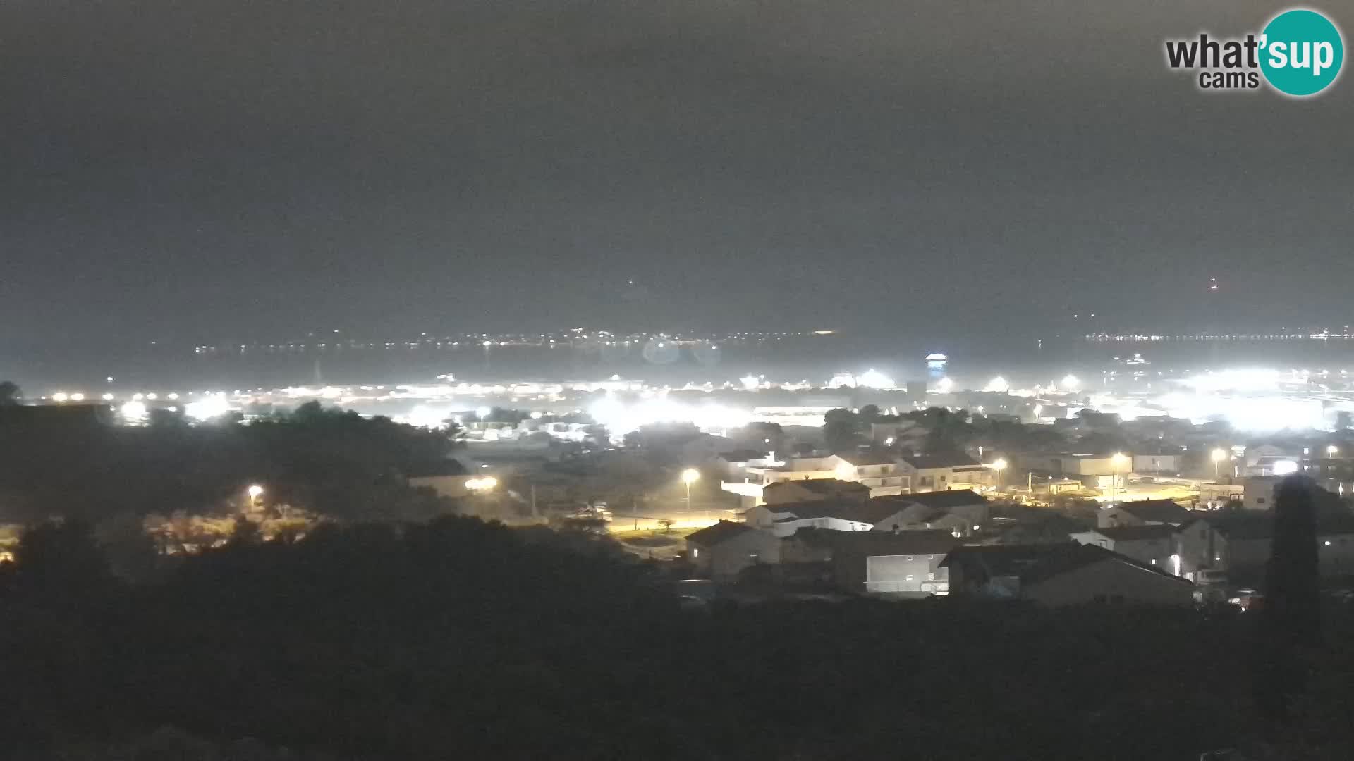 Panorama de la Webcam del Puerto Gazenica de Zadar, Zadar, Croacia