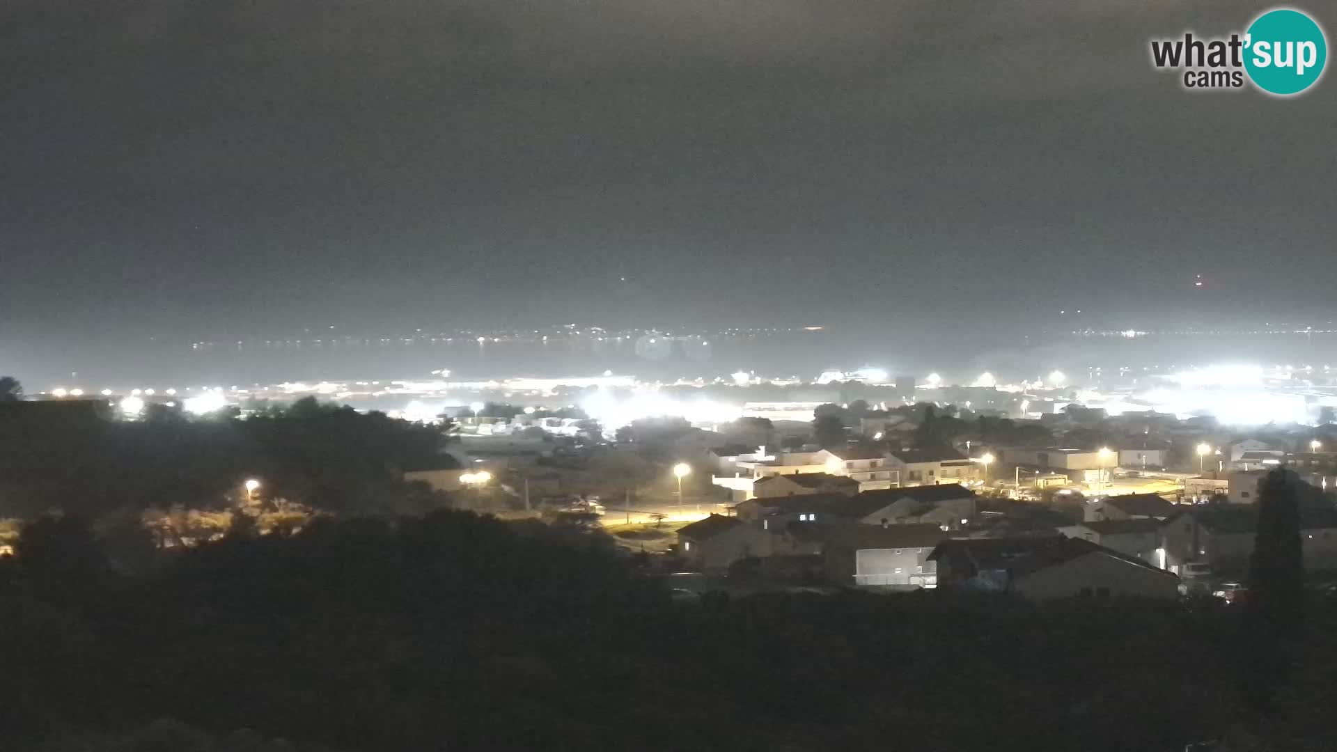 Panoramska web kamera Luke Gaženica u Zadru, Hrvatska