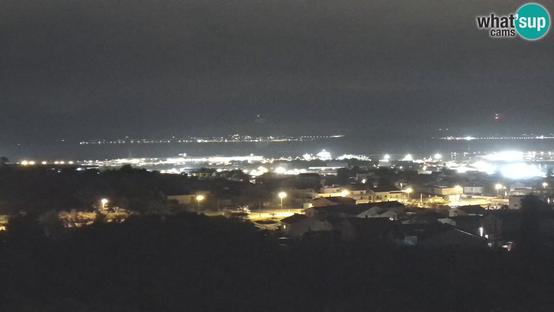 Panoramska web kamera Luke Gaženica u Zadru, Hrvatska