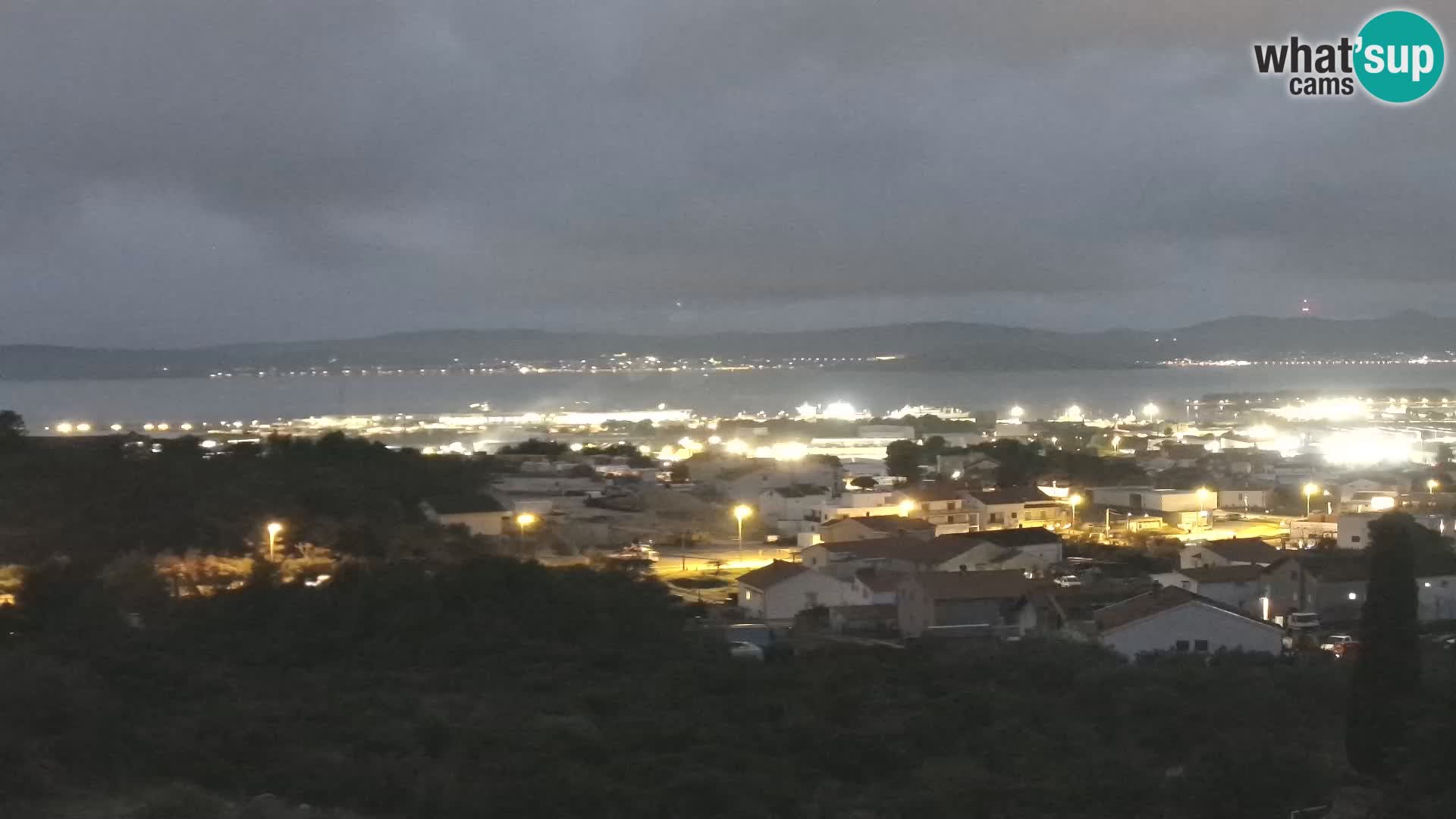 Zadar Pristanišče Gazenica s panoramsko spletno kamero, Zadar, Hrvaška