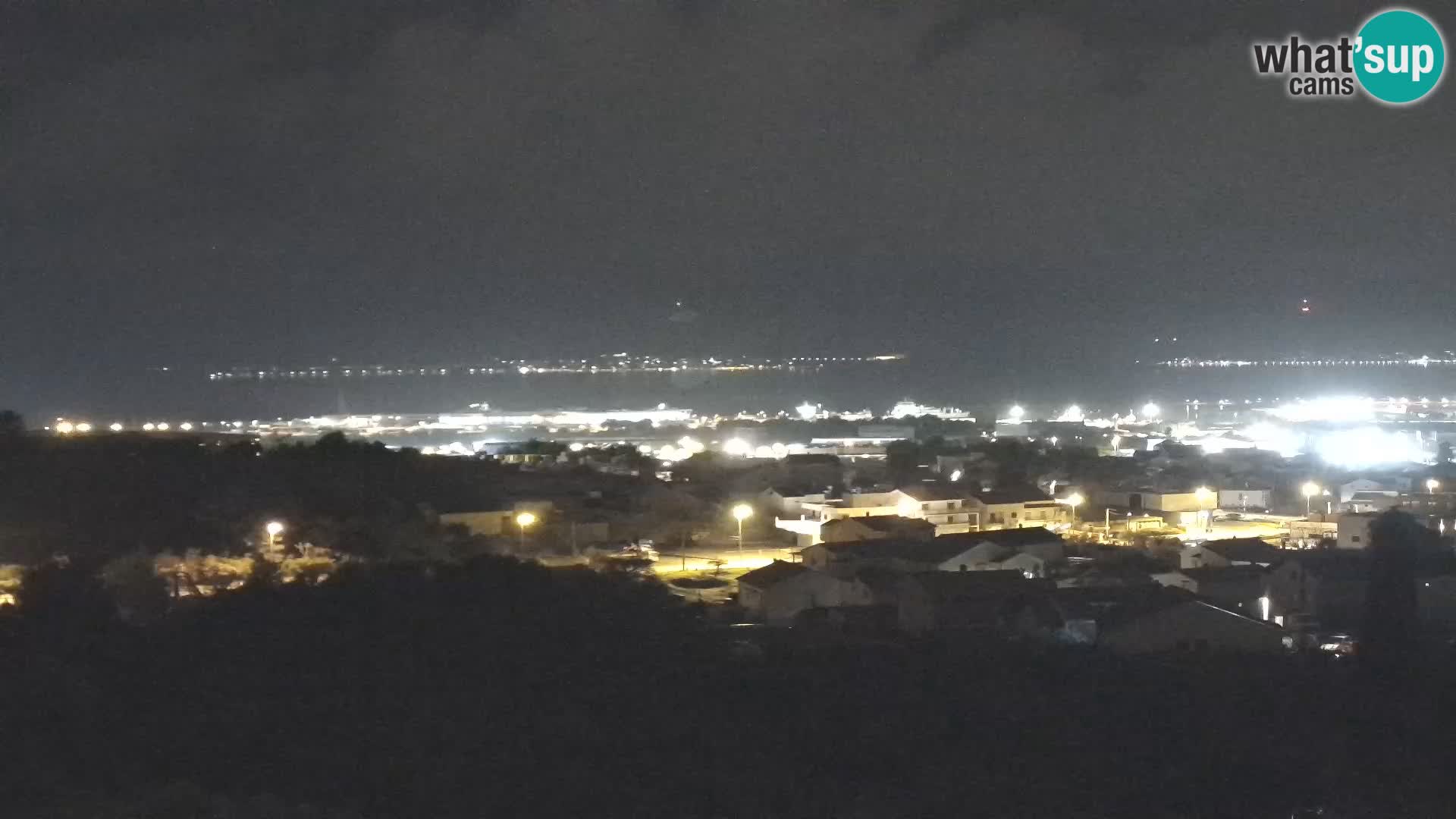 Panorama de la Webcam del Puerto Gazenica de Zadar, Zadar, Croacia