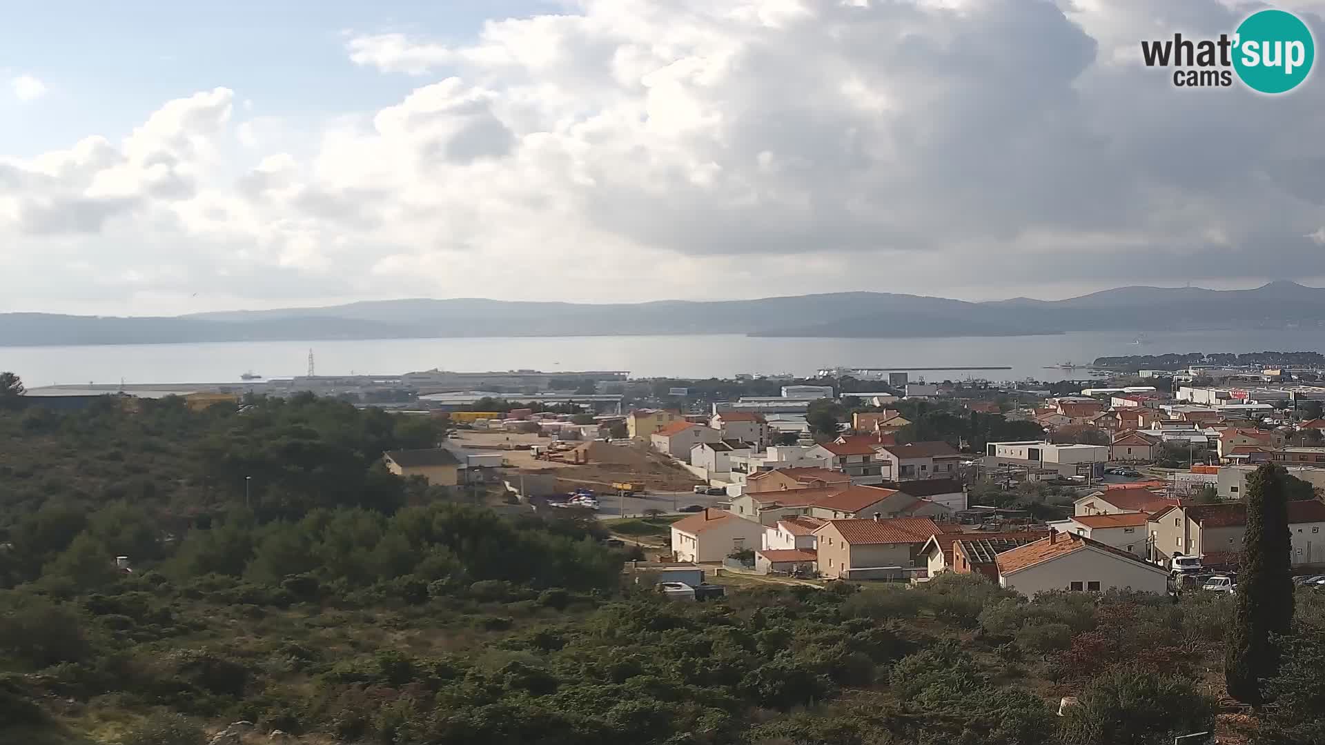 Zadar Port Gazenica Webcam Panorama, Zadar, Kroatien