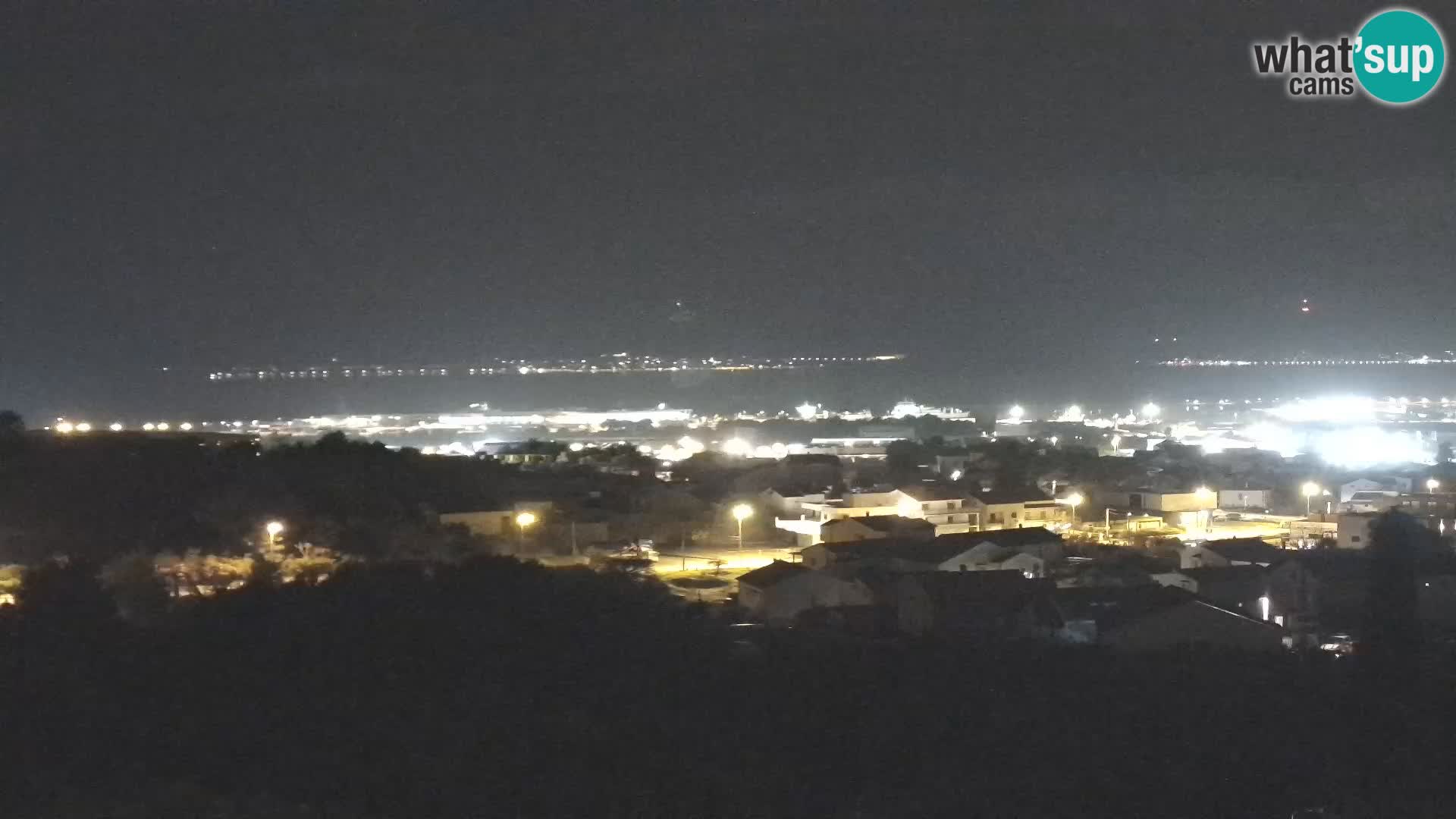 Panorama de la Webcam del Puerto Gazenica de Zadar, Zadar, Croacia