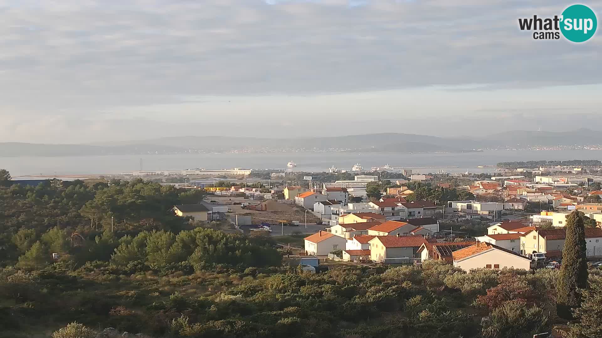 Zadar Port Gazenica Webcam Panorama, Zadar, Croatia