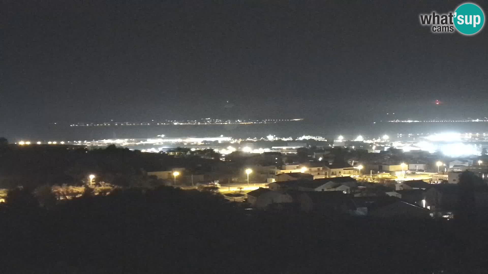 Panorama de la Webcam del Puerto Gazenica de Zadar, Zadar, Croacia