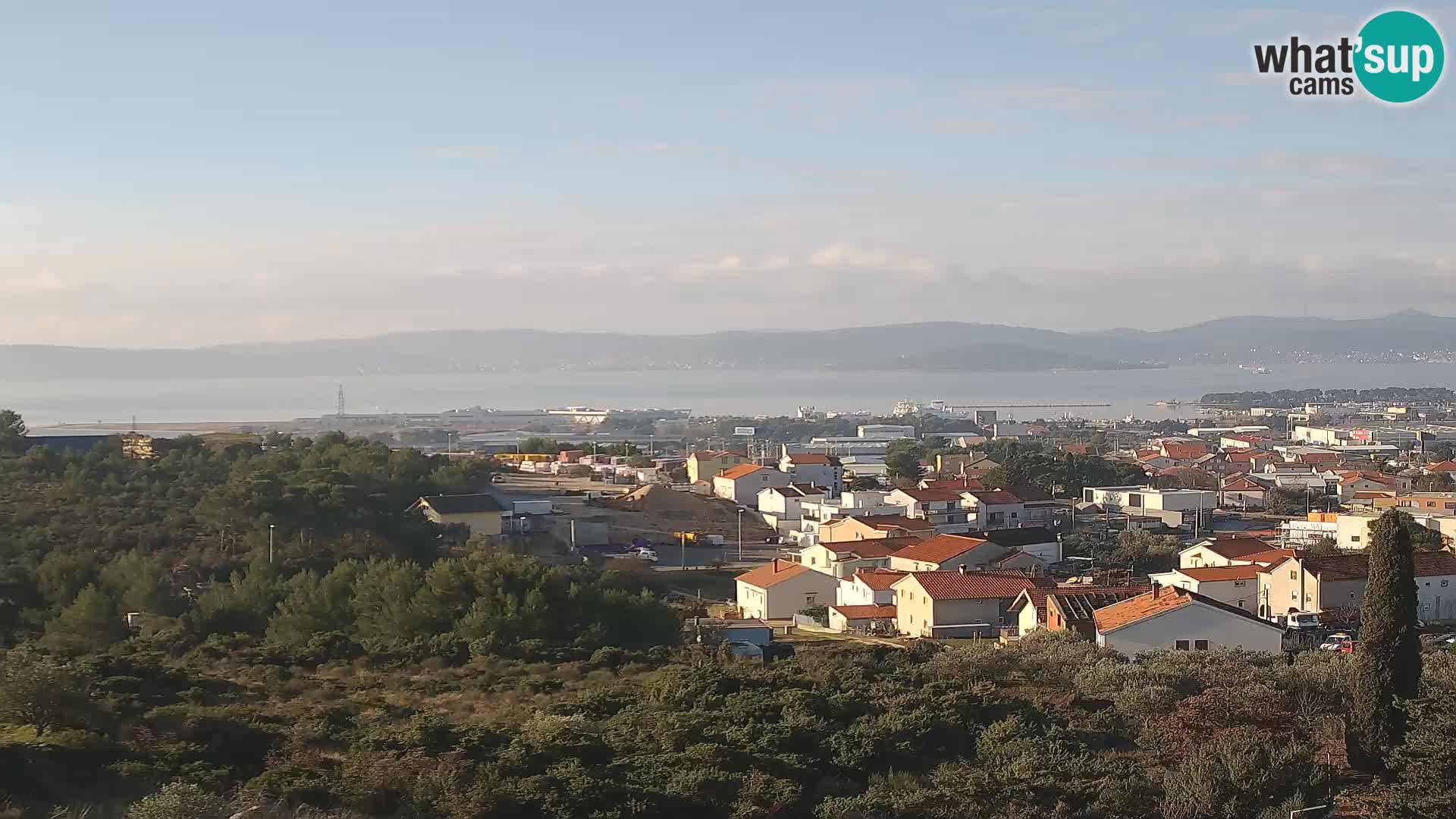 Zadar Port Gazenica Webcam Panorama, Zadar, Croatia