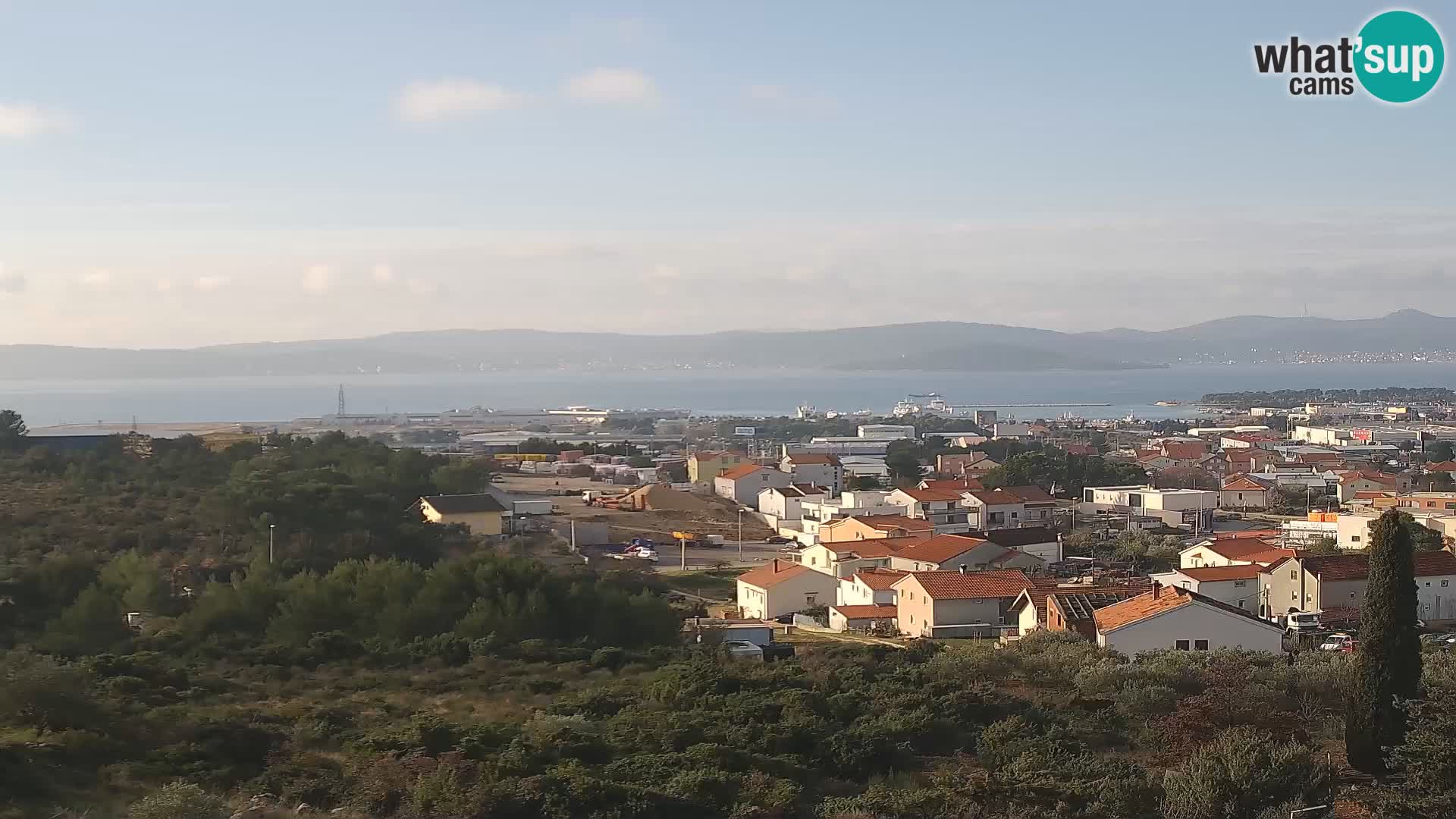 Zadar Port Gazenica Webcam Panorama, Zadar, Croatia