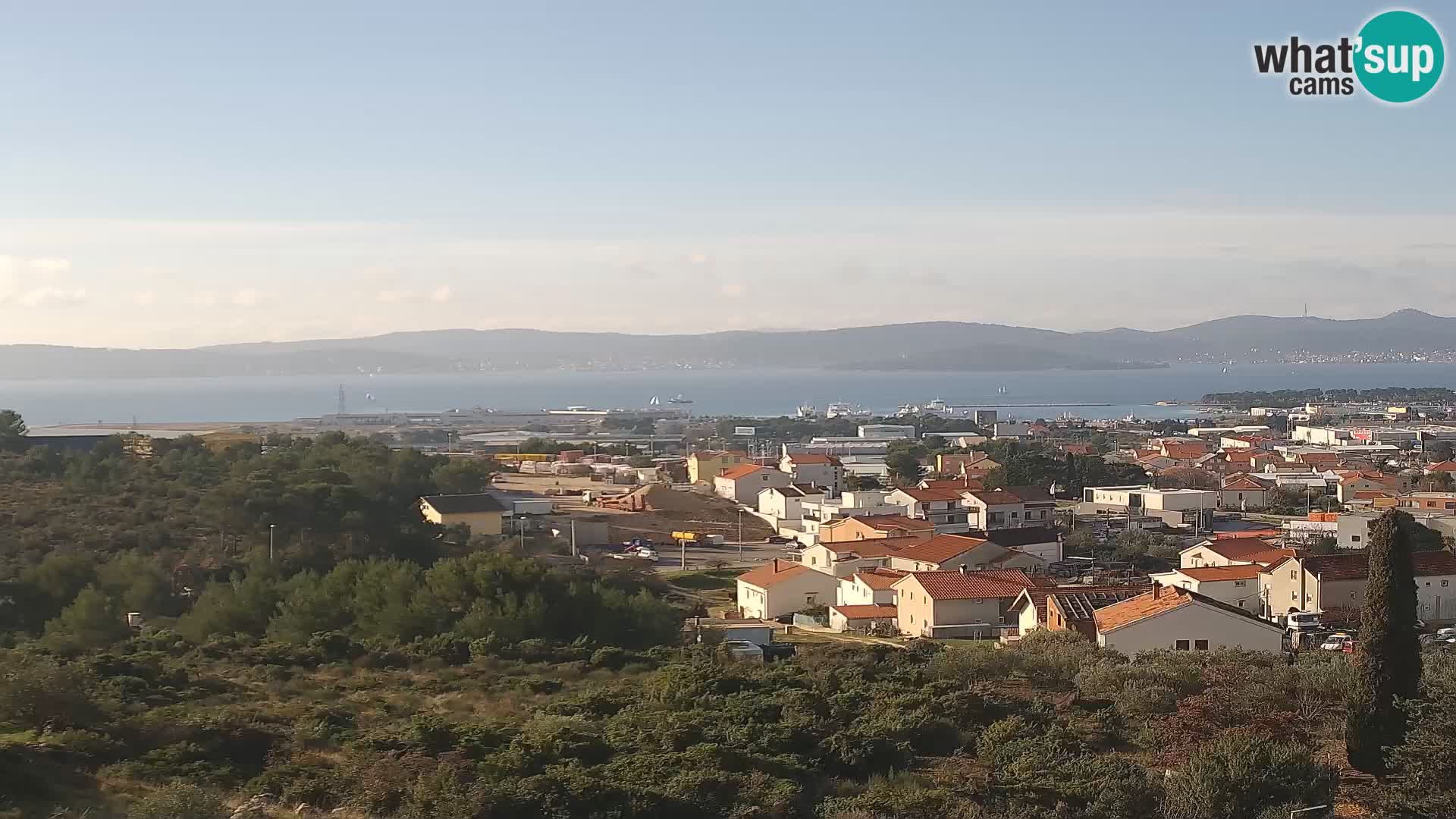Zadar Porto di Gazenica Webcam Panorama, Zara, Croazia