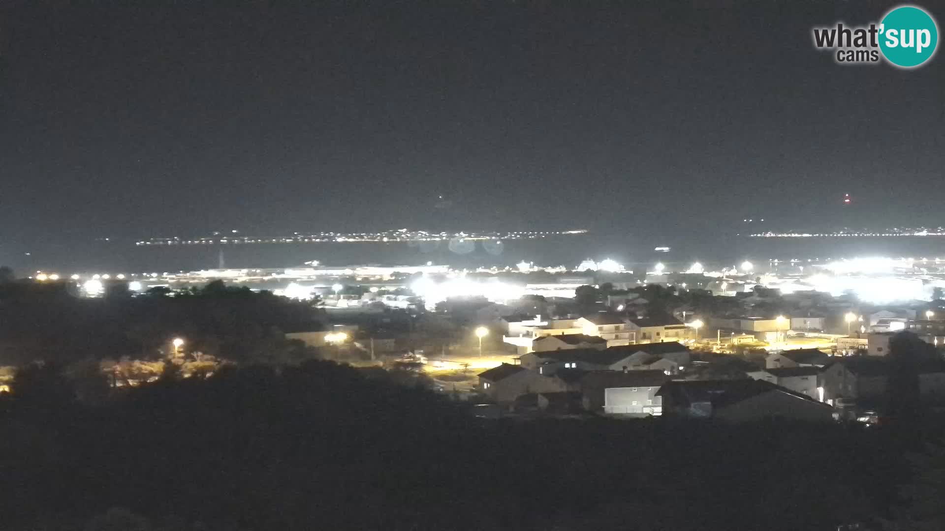 Panorama de la Webcam del Puerto Gazenica de Zadar, Zadar, Croacia