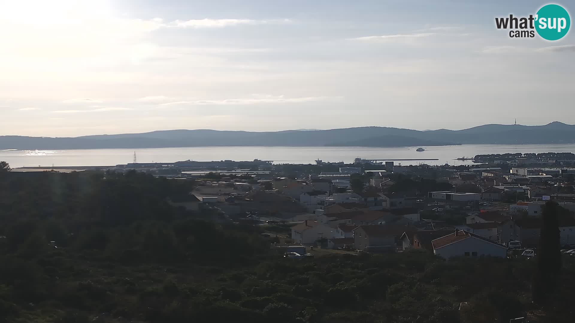 Zadar Port Gazenica Webcam Panorama, Zadar, Croatie