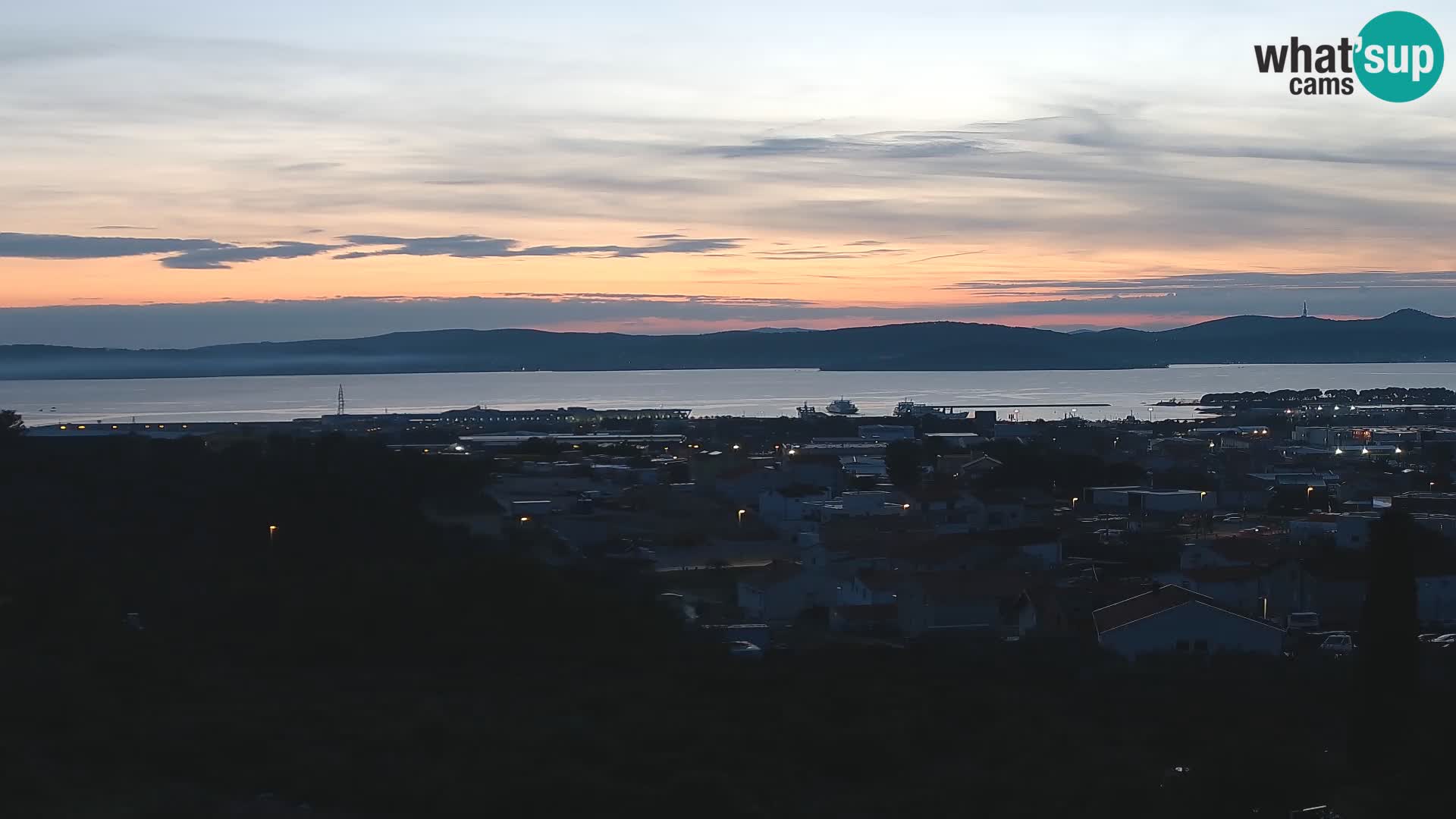 Zadar Port Gazenica Webcam Panorama, Zadar, Croatia