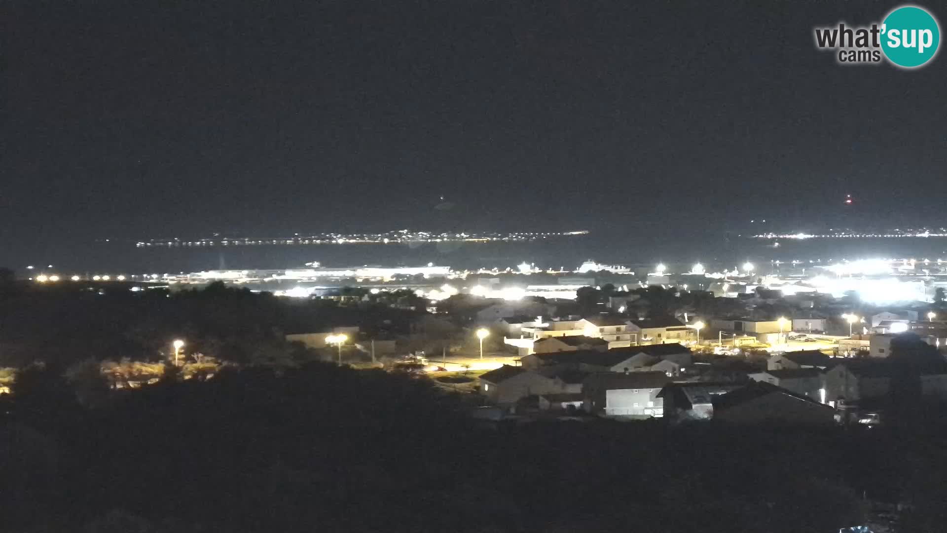 Panoramska web kamera Luke Gaženica u Zadru, Hrvatska