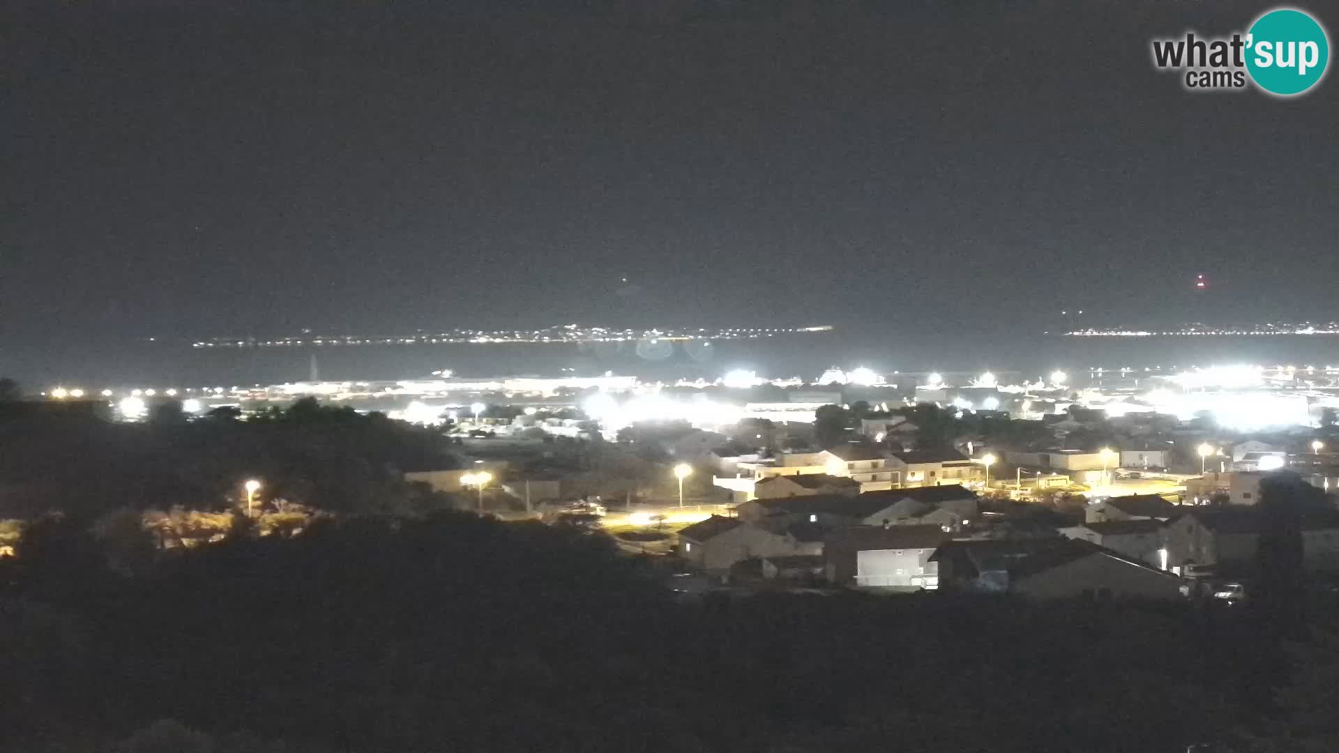Panorama de la Webcam del Puerto Gazenica de Zadar, Zadar, Croacia