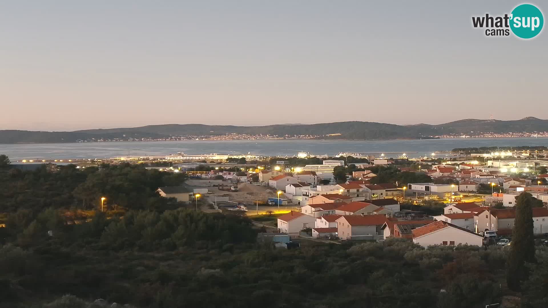 Zadar Port Gazenica Webcam Panorama, Zadar, Croatie