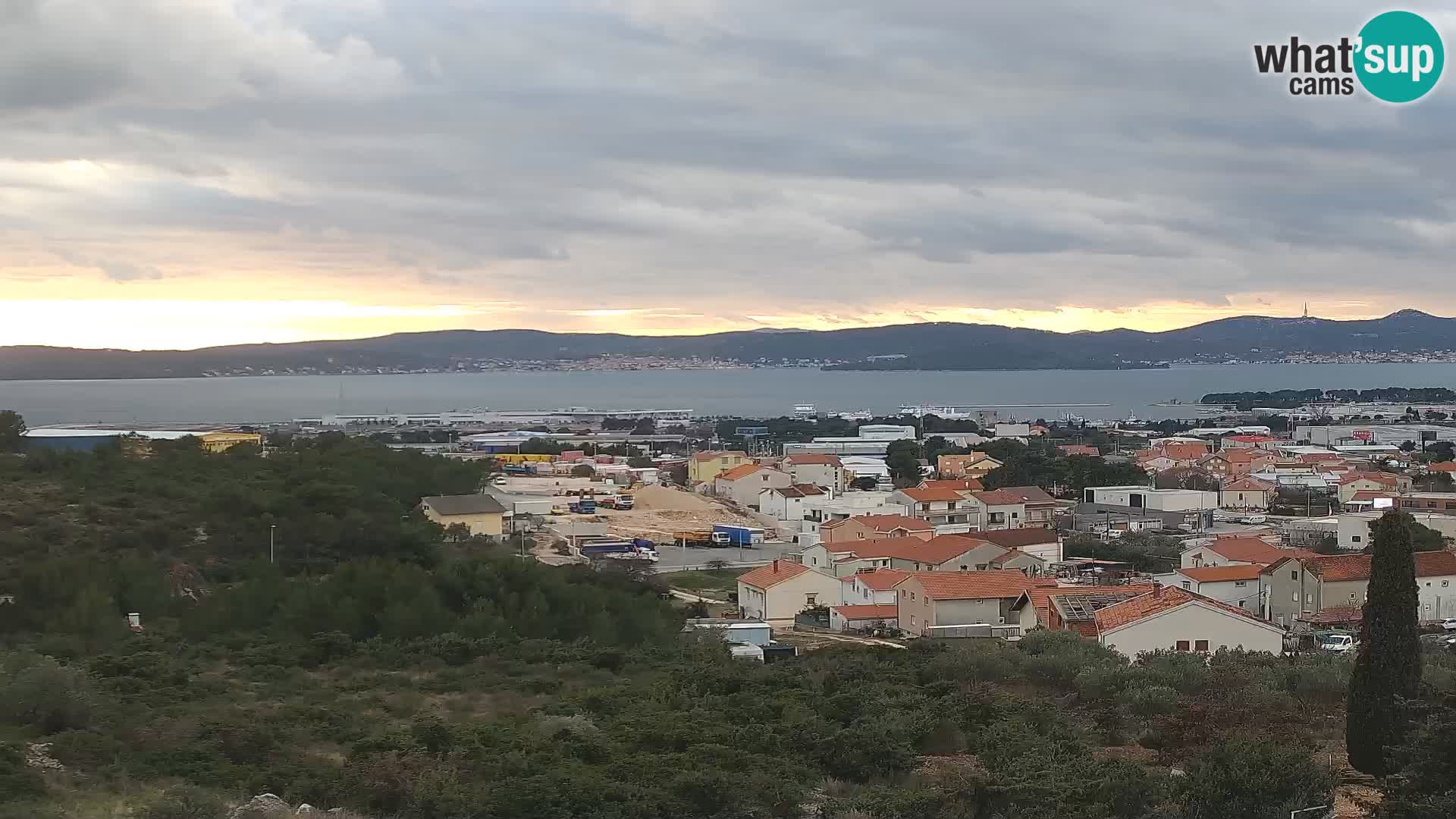 Zadar Port Gazenica Webcam Panorama, Zadar, Croatia