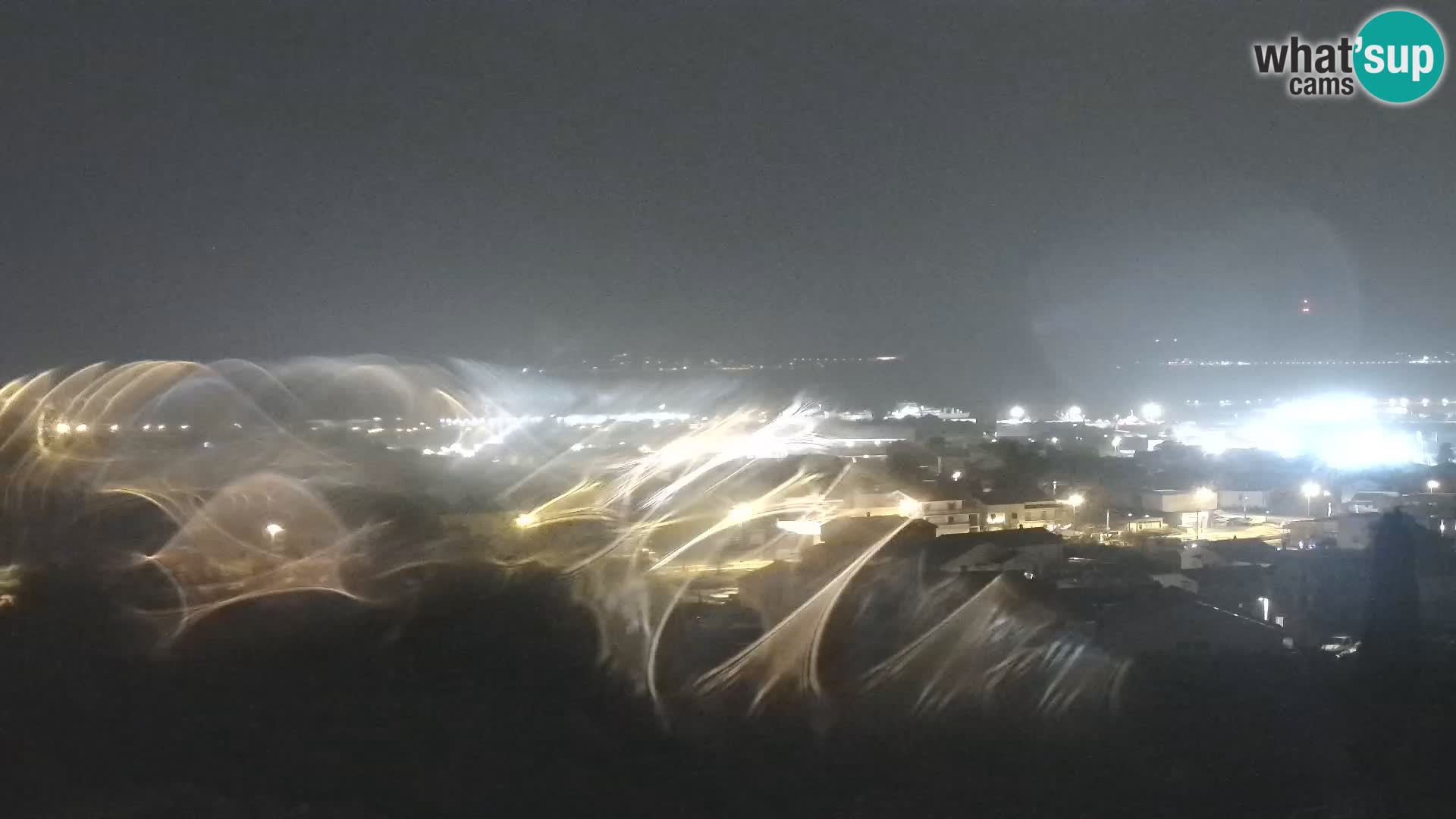 Panorama de la Webcam del Puerto Gazenica de Zadar, Zadar, Croacia