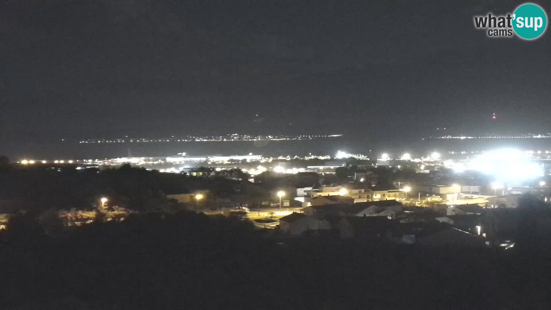 Panorama de la Webcam del Puerto Gazenica de Zadar, Zadar, Croacia