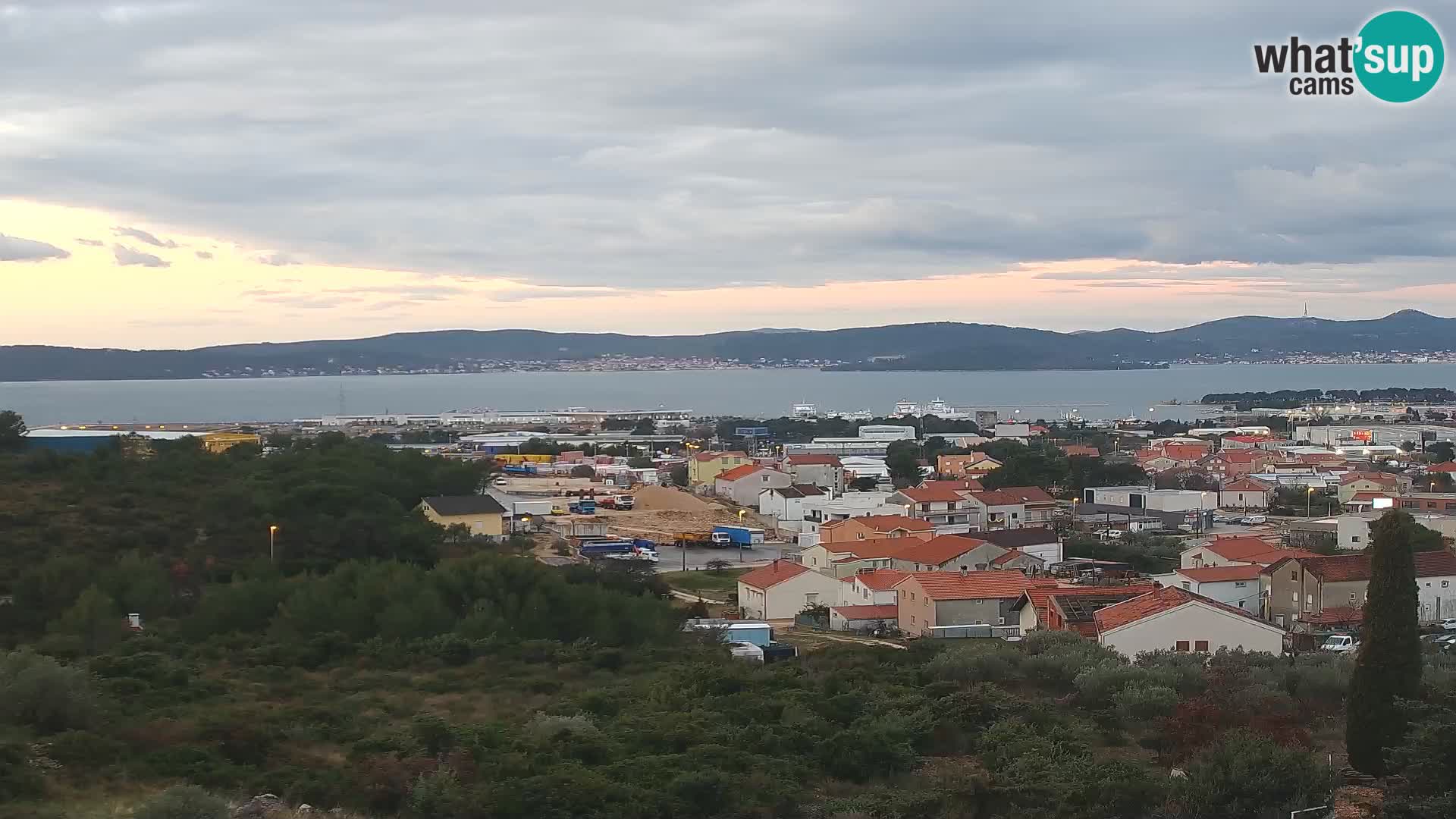 Zadar Porto di Gazenica Webcam Panorama, Zara, Croazia