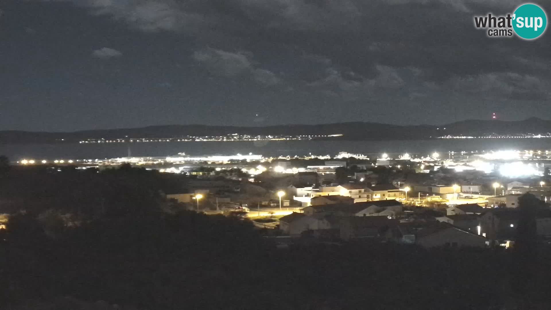 Zadar Port Gazenica Webcam Panorama, Zadar, Croatie