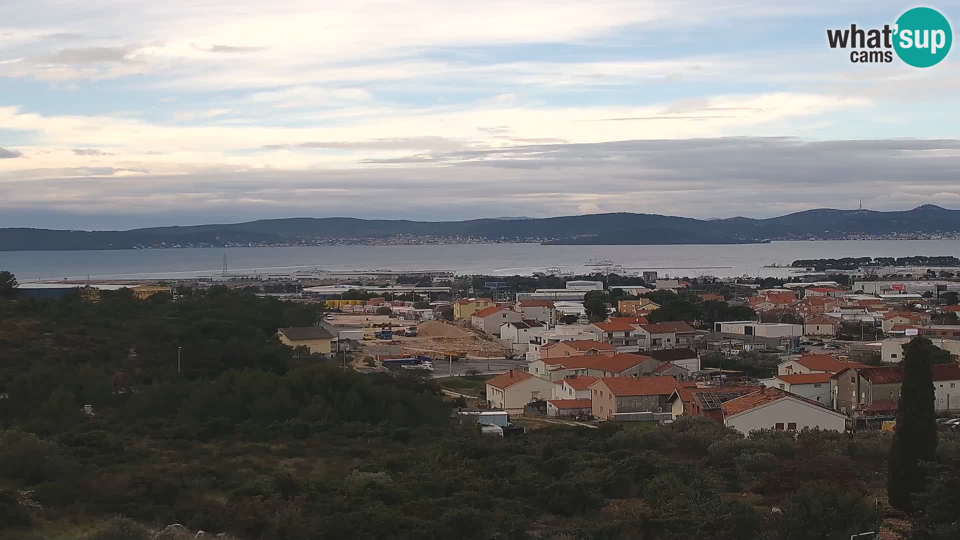 Zadar Port Gazenica Webcam Panorama, Zadar, Croatia