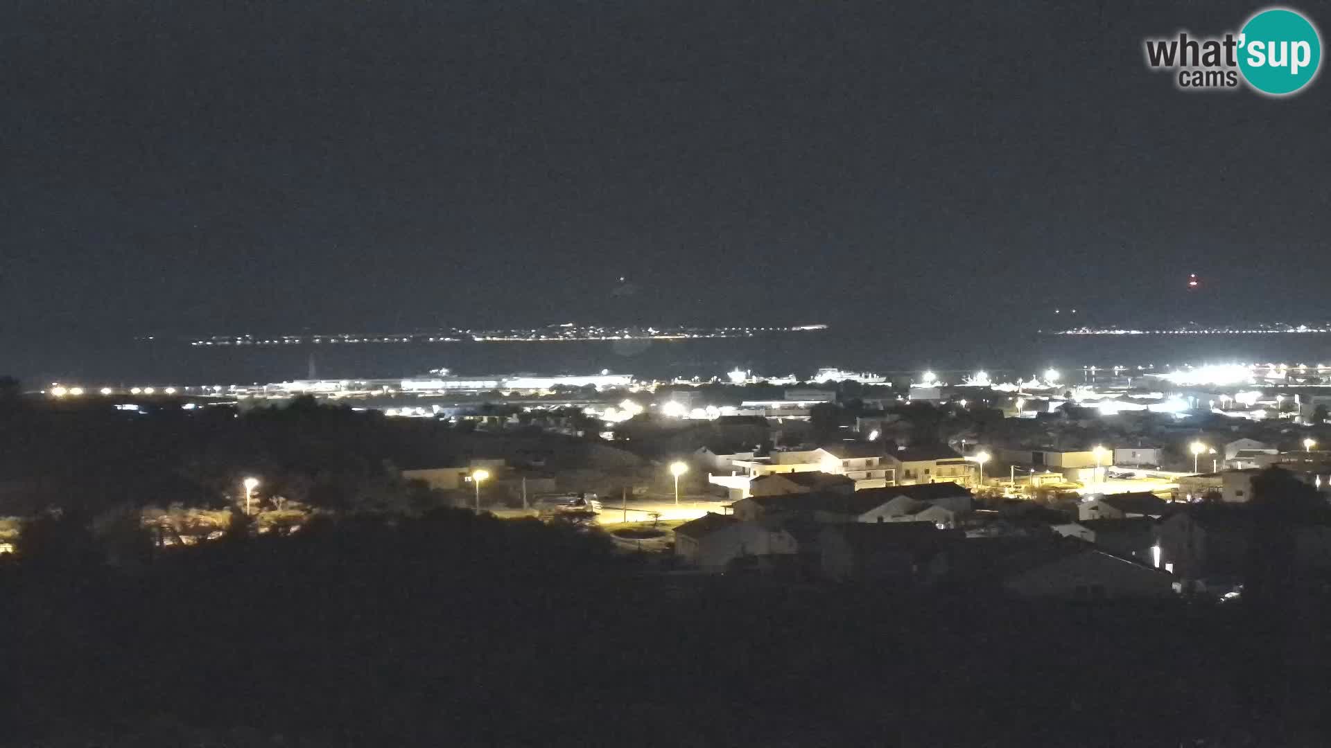 Panorama de la Webcam del Puerto Gazenica de Zadar, Zadar, Croacia