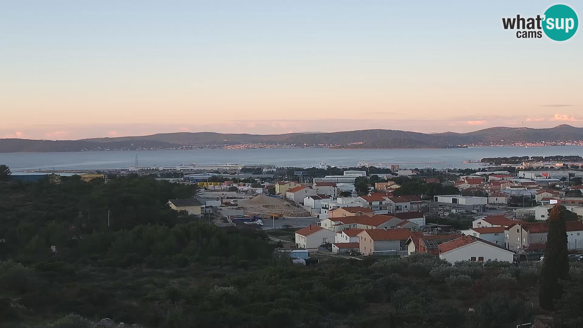 Panoramska web kamera Luke Gaženica u Zadru, Hrvatska