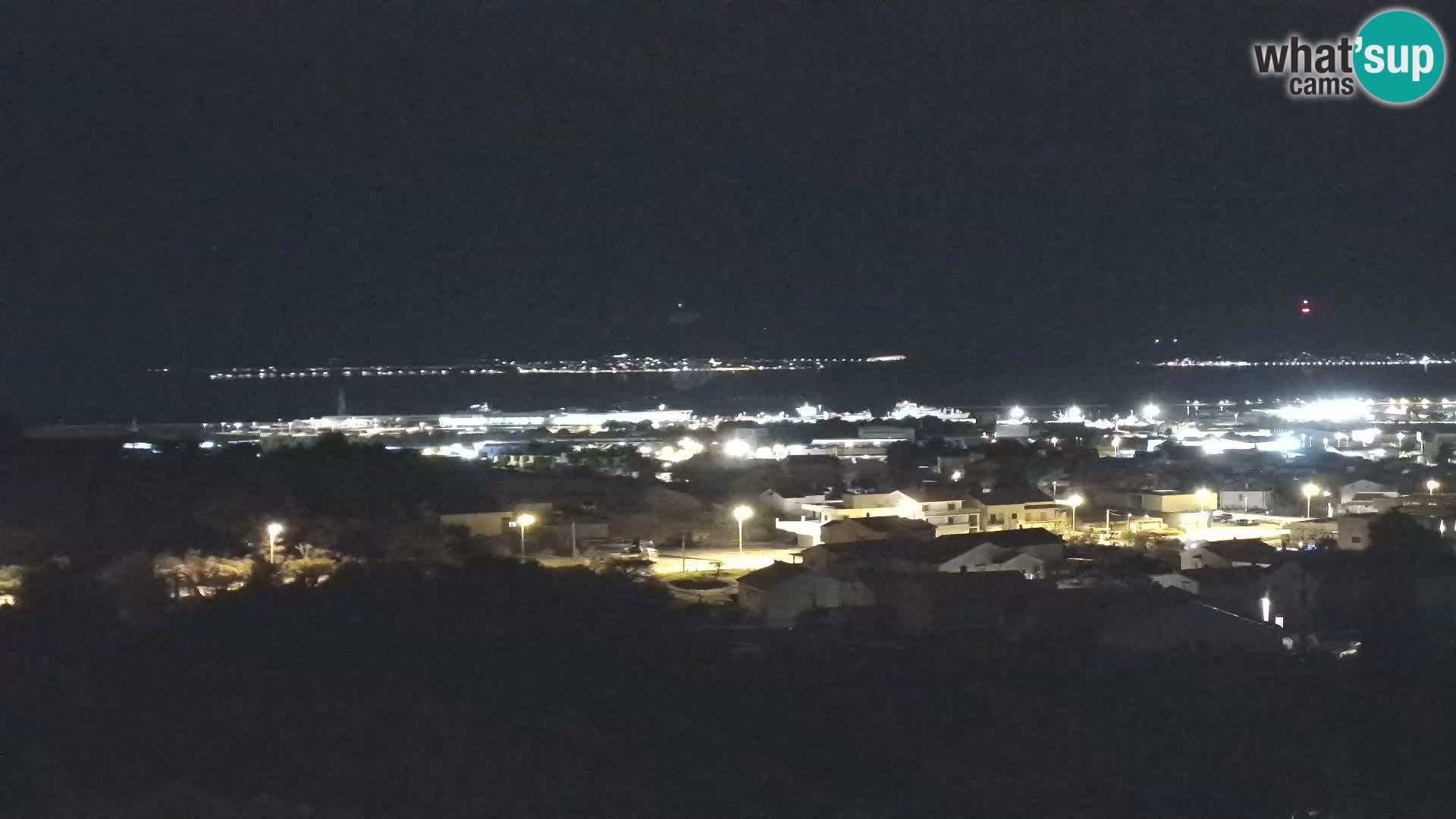 Panorama de la Webcam del Puerto Gazenica de Zadar, Zadar, Croacia