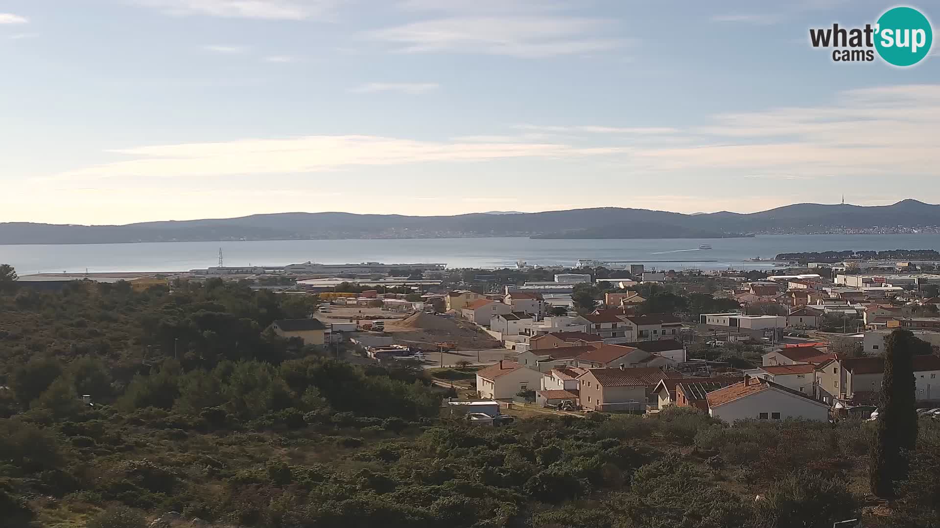 Zadar Port Gazenica Webcam Panorama, Zadar, Croatie
