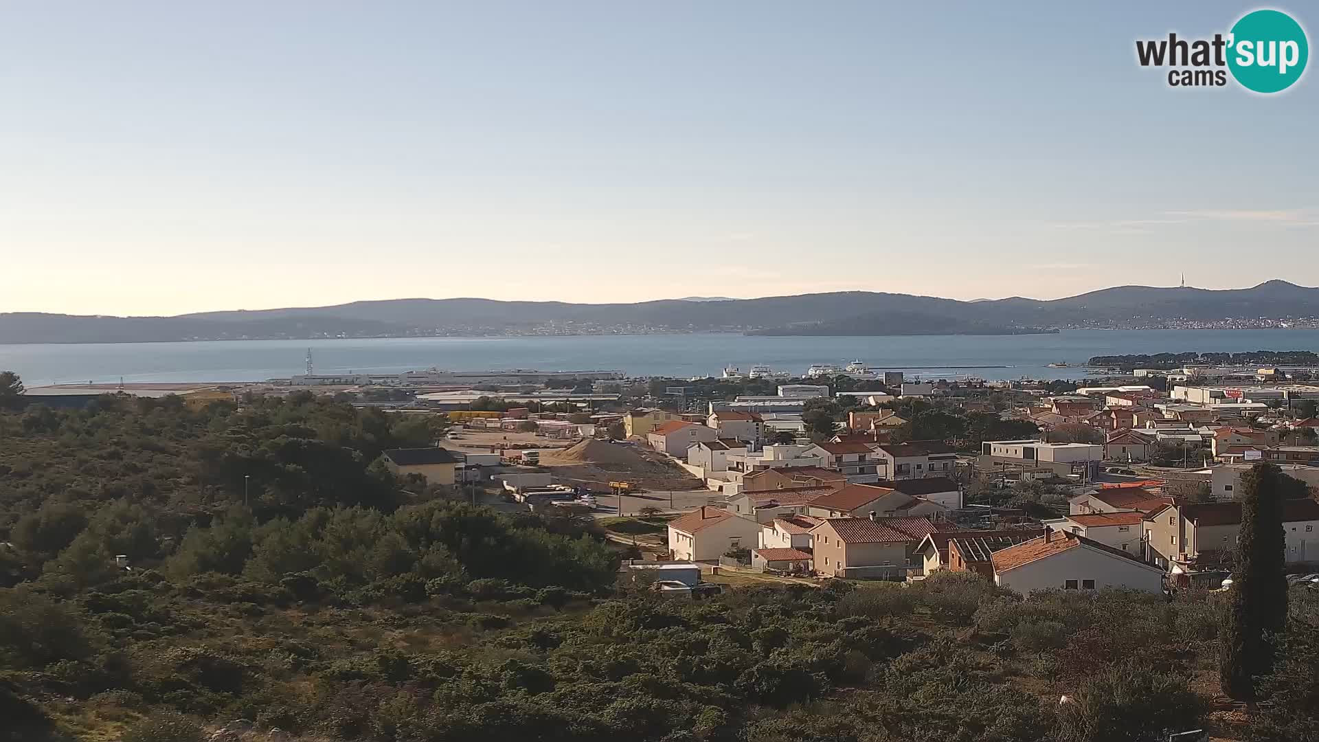 Zadar Port Gazenica Webcam Panorama, Zadar, Croatia