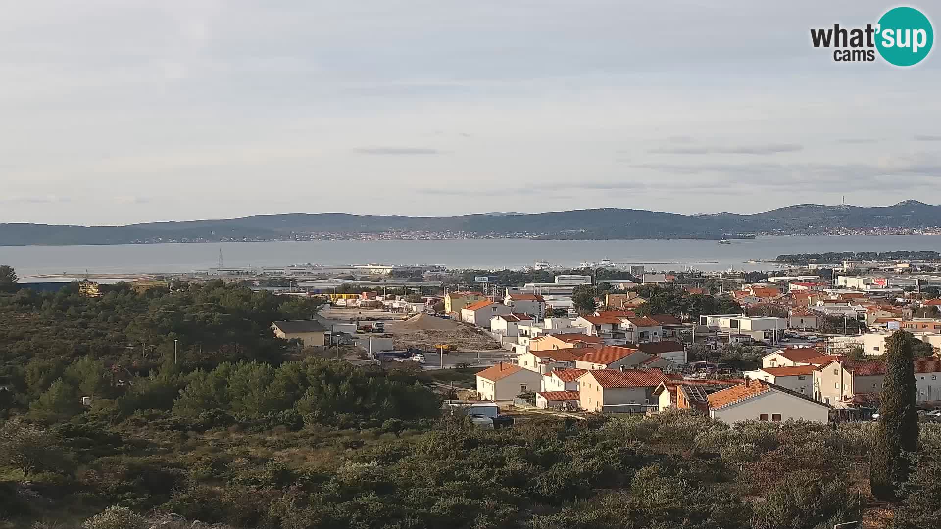 Zadar Port Gazenica Webcam Panorama, Zadar, Kroatien