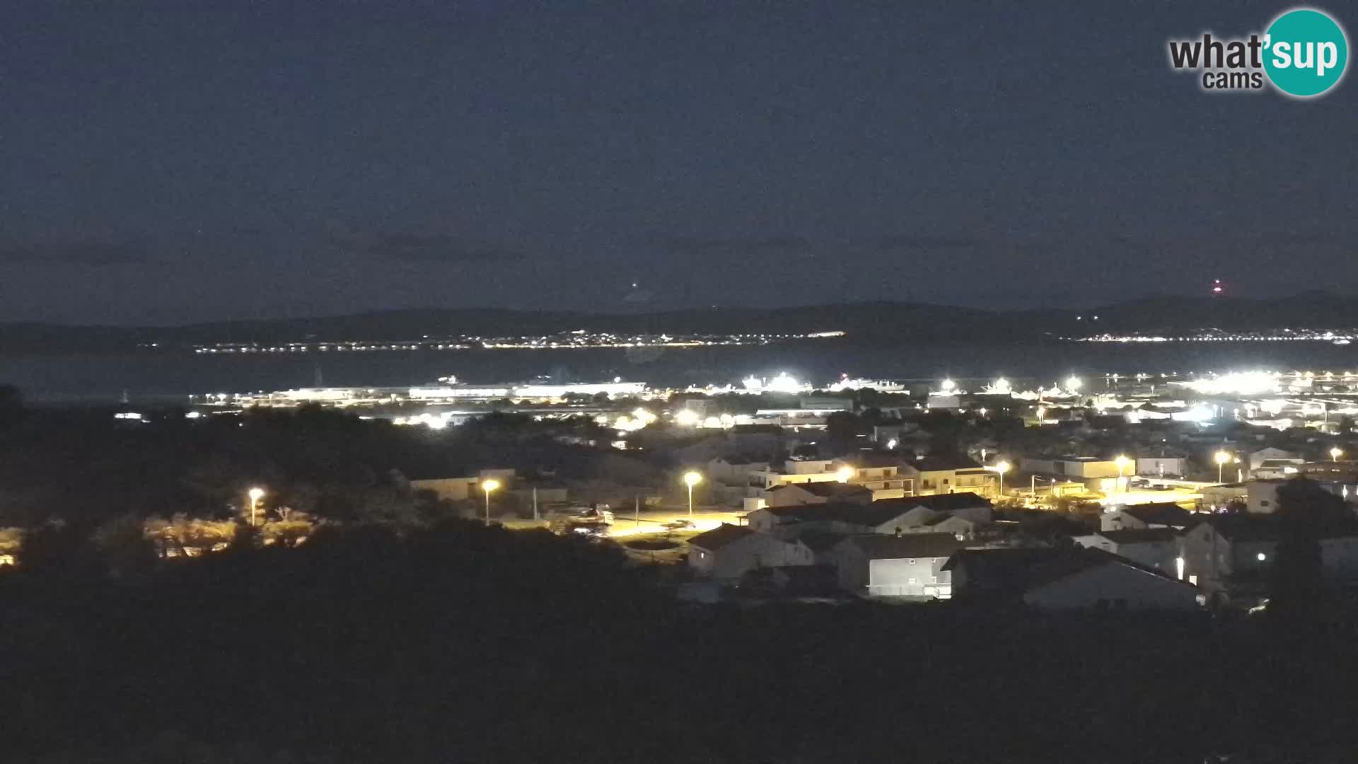 Zadar Port Gazenica Webcam Panorama, Zadar, Croatie