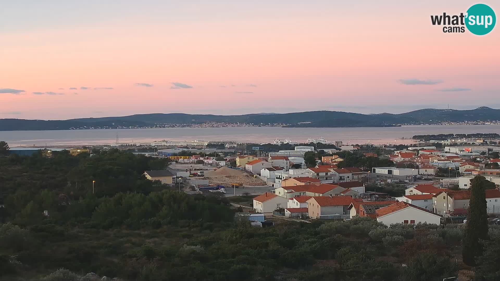 Zadar Port Gazenica Webcam Panorama, Zadar, Croatie