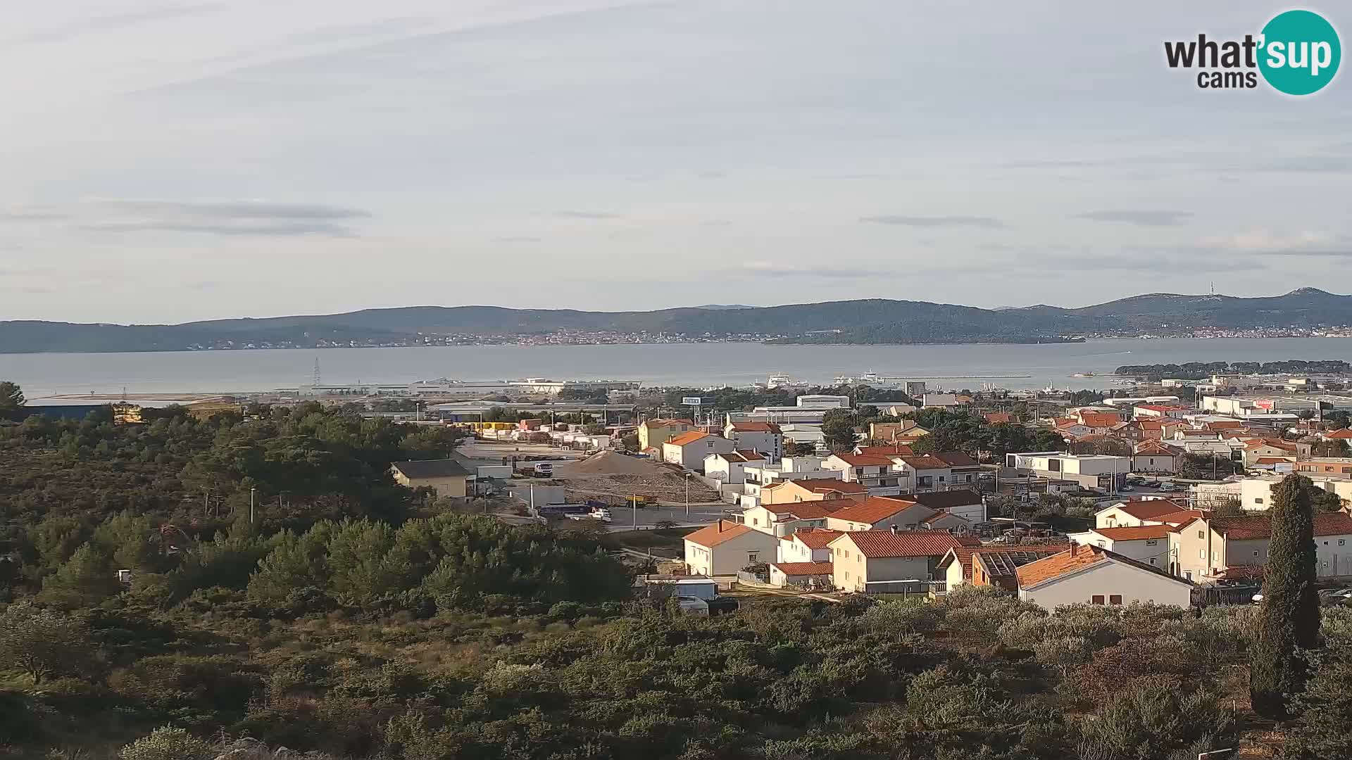 Zadar Port Gazenica Webcam Panorama, Zadar, Croatie