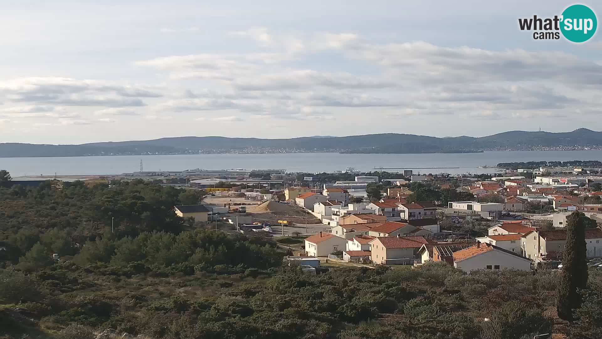 Zadar Pristanišče Gazenica s panoramsko spletno kamero, Zadar, Hrvaška