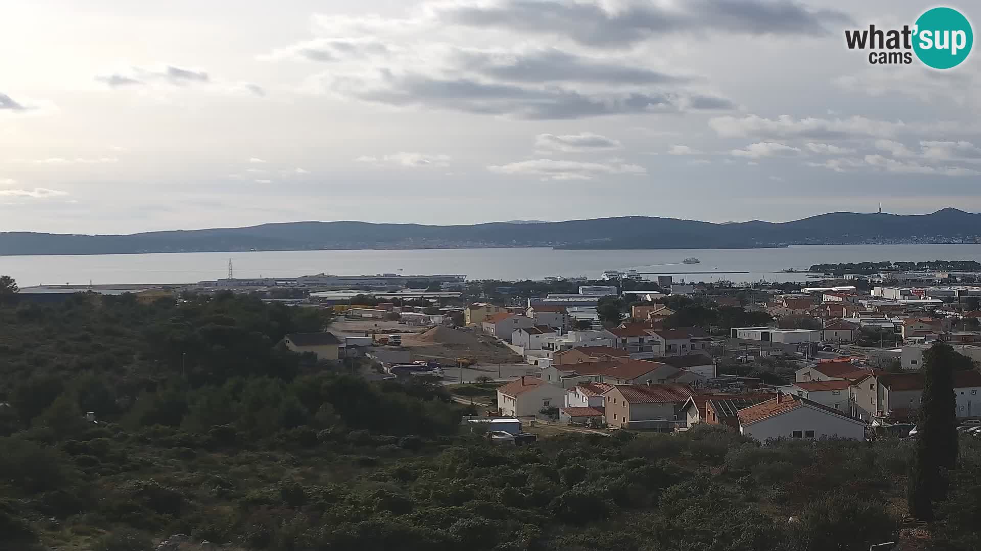 Zadar Port Gazenica Webcam Panorama, Zadar, Croatie