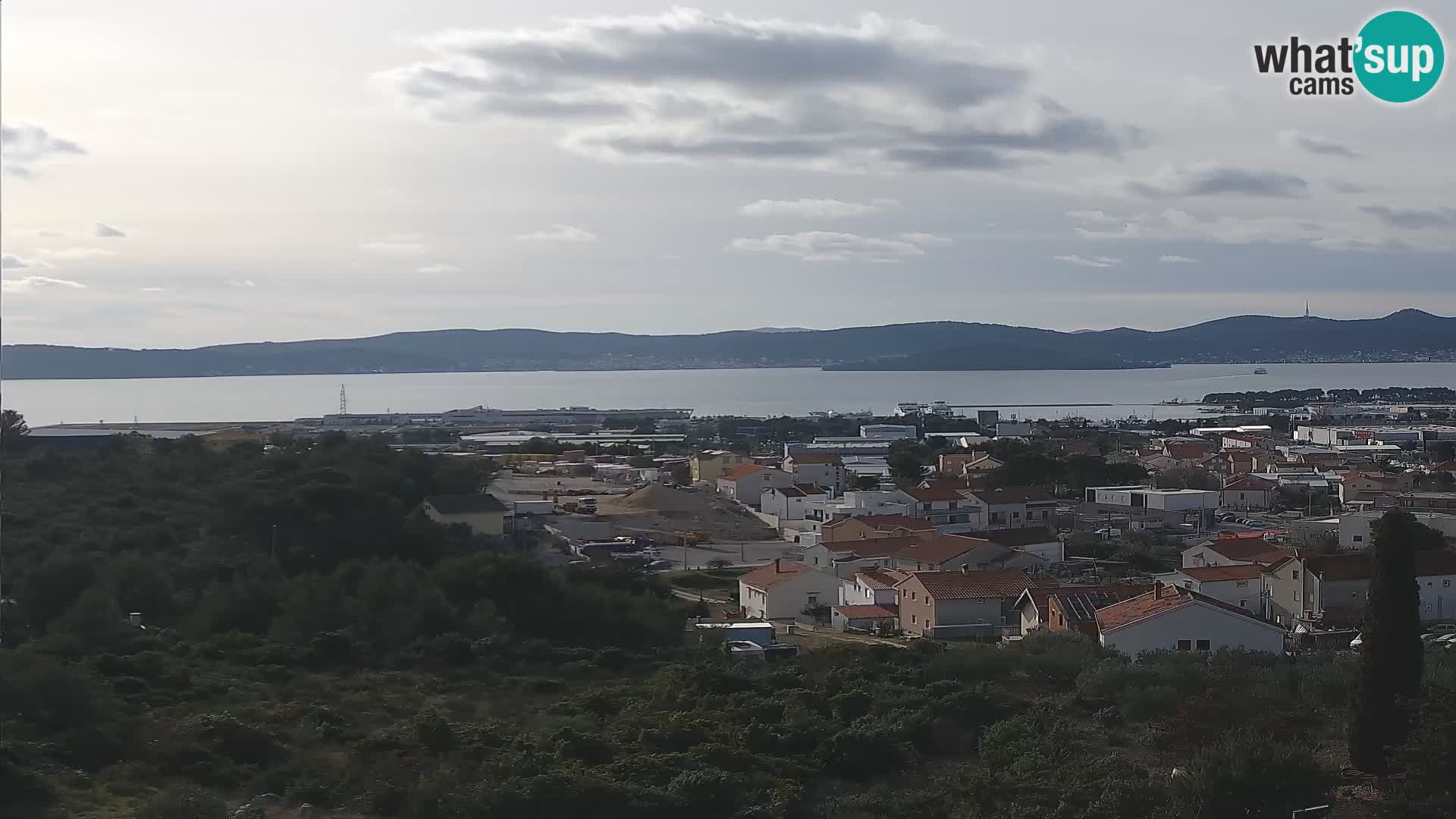 Zadar Pristanišče Gazenica s panoramsko spletno kamero, Zadar, Hrvaška