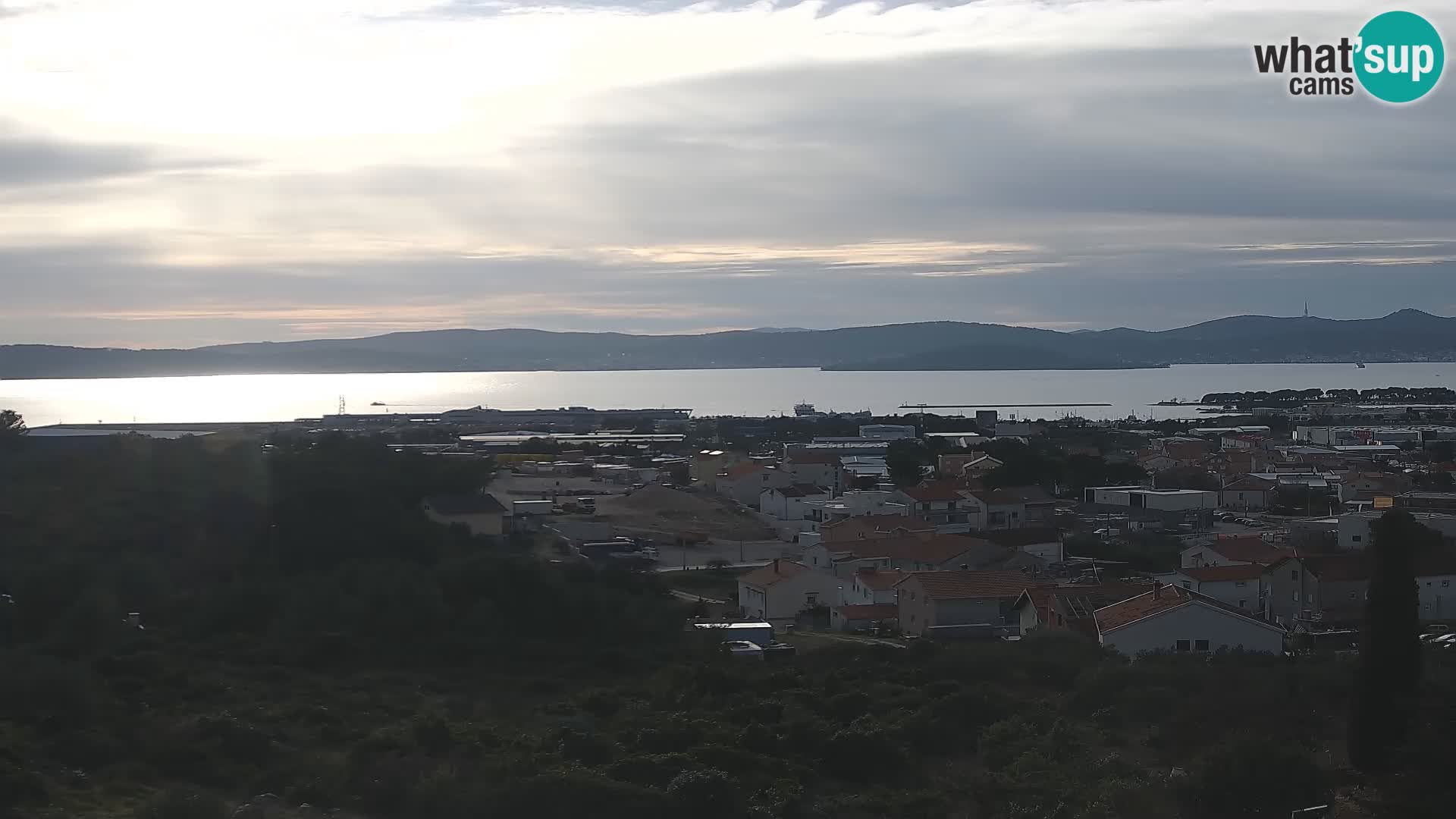 Zadar Pristanišče Gazenica s panoramsko spletno kamero, Zadar, Hrvaška