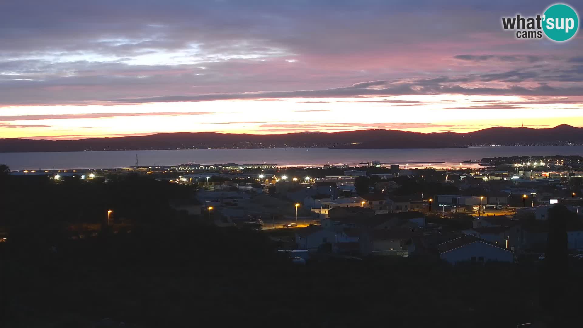 Zadar Porto di Gazenica Webcam Panorama, Zara, Croazia