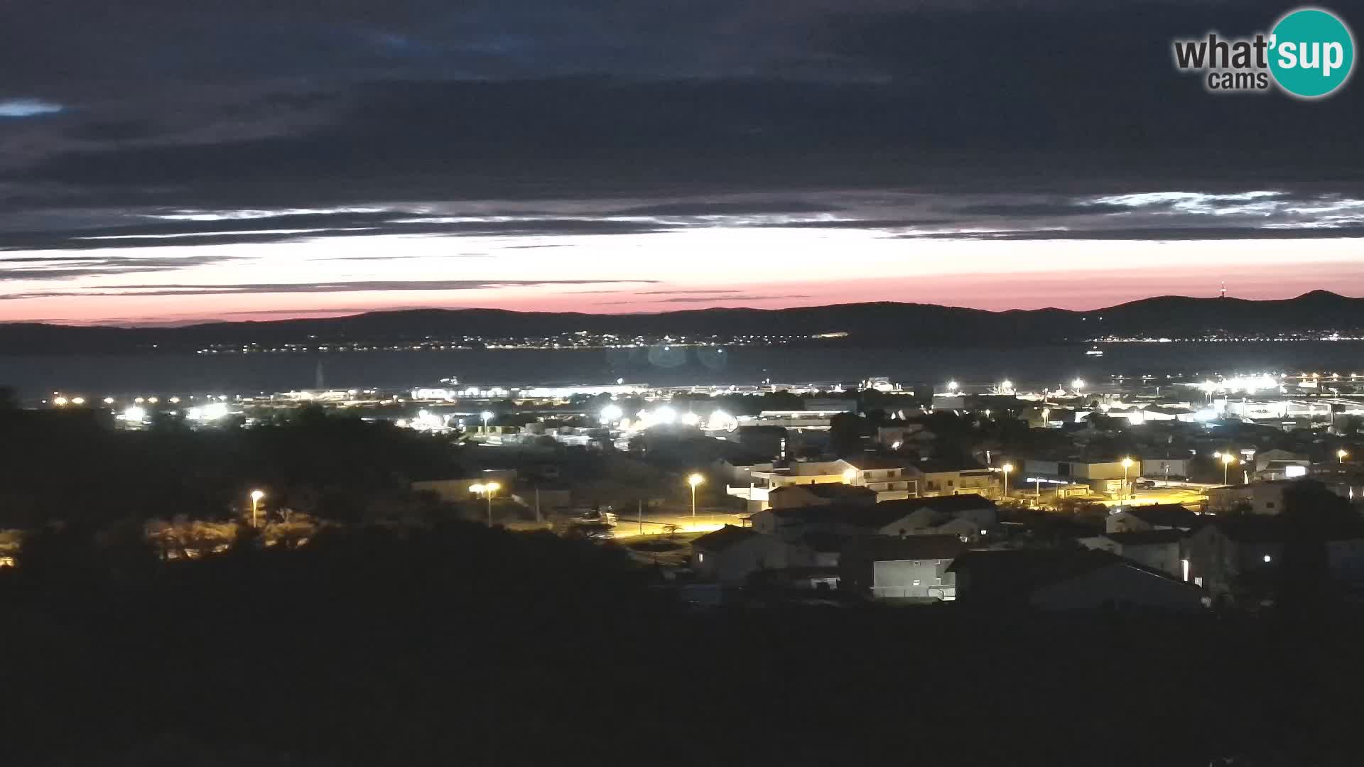 Zadar Port Gazenica Webcam Panorama, Zadar, Kroatien