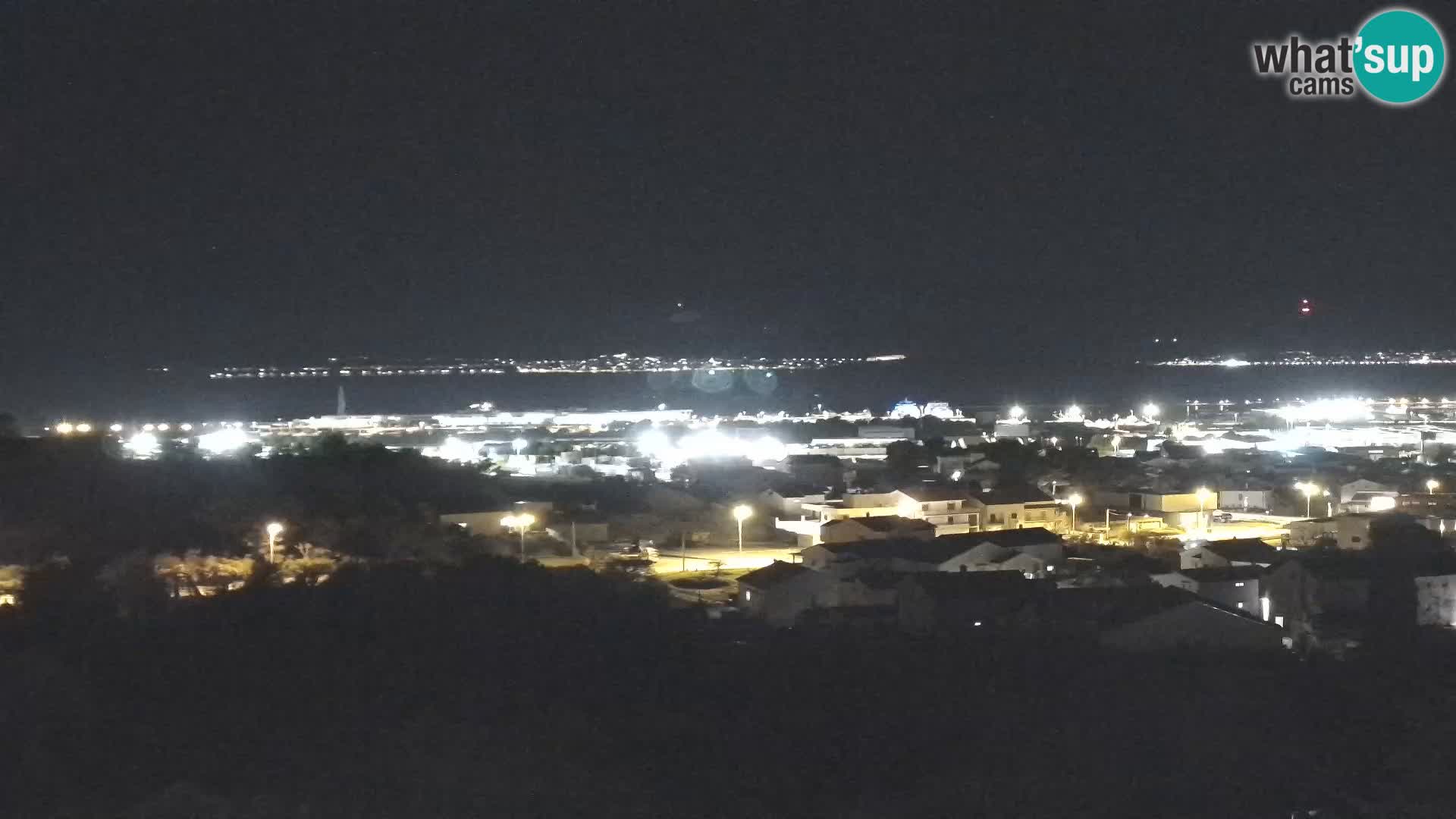 Panorama de la Webcam del Puerto Gazenica de Zadar, Zadar, Croacia