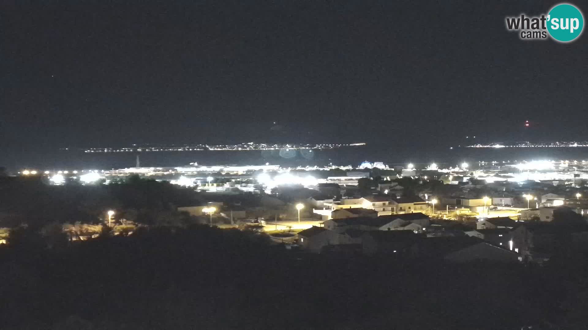 Panoramska web kamera Luke Gaženica u Zadru, Hrvatska