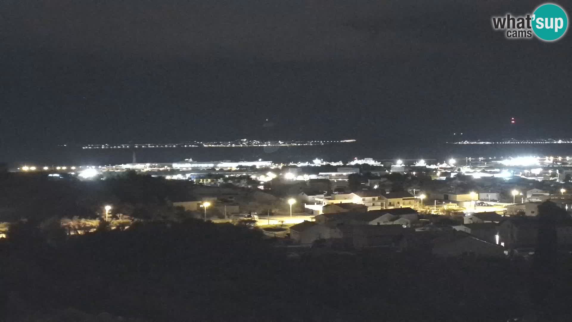 Panorama de la Webcam del Puerto Gazenica de Zadar, Zadar, Croacia
