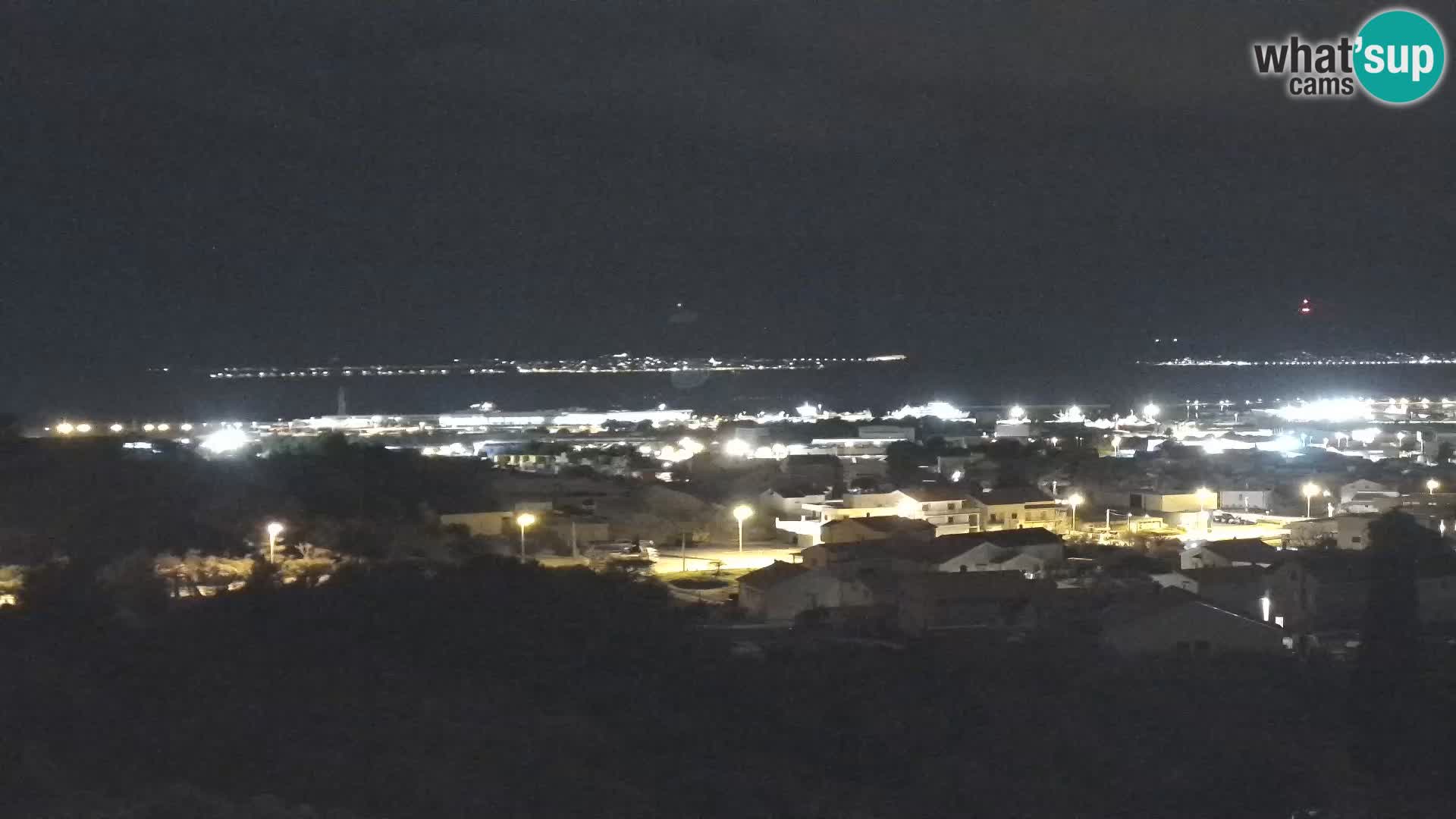 Panorama de la Webcam del Puerto Gazenica de Zadar, Zadar, Croacia