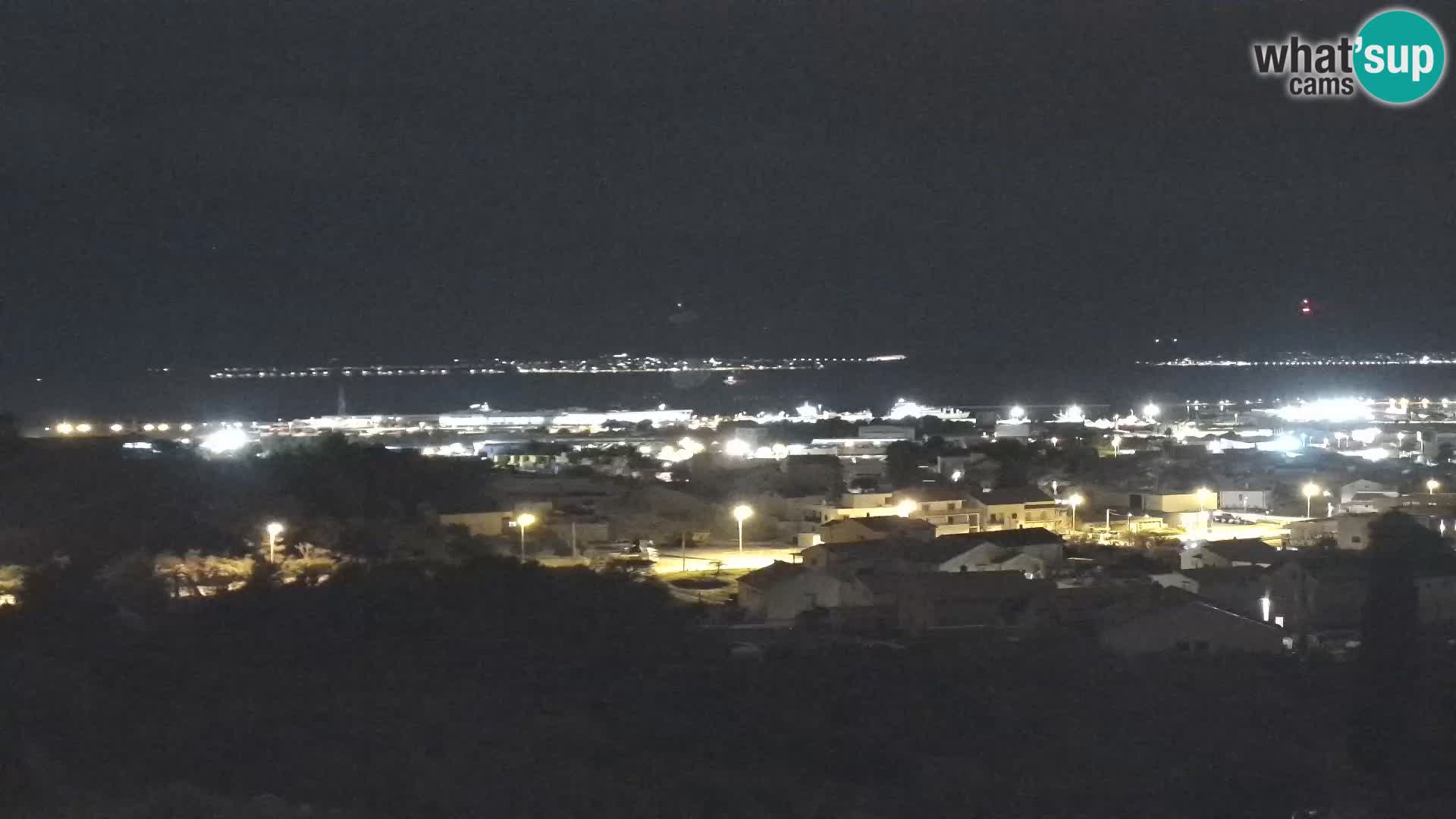 Panoramska web kamera Luke Gaženica u Zadru, Hrvatska