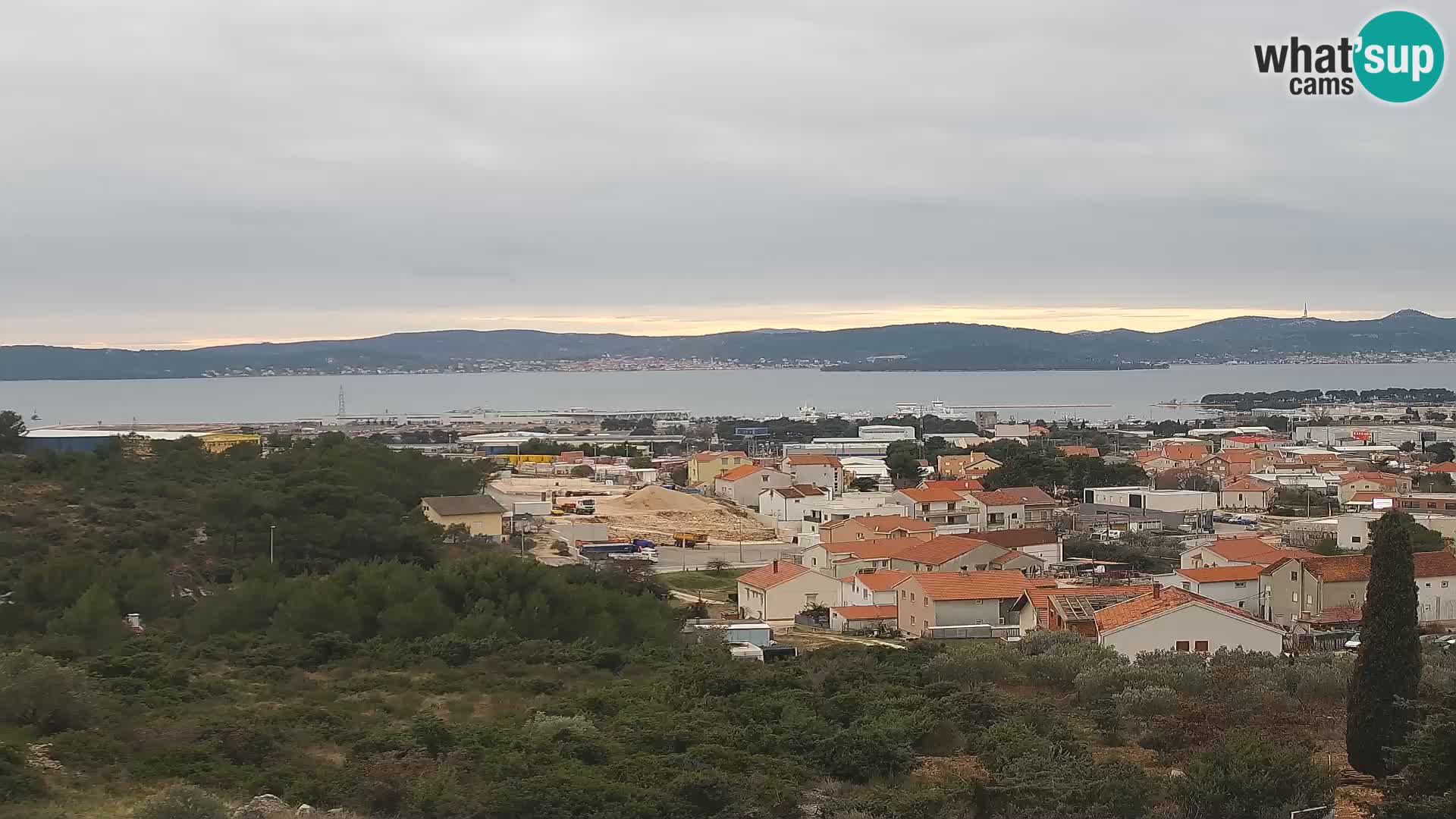 Zadar Porto di Gazenica Webcam Panorama, Zara, Croazia