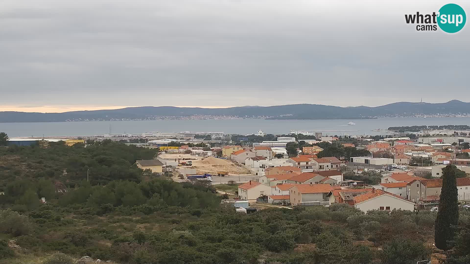 Zadar Porto di Gazenica Webcam Panorama, Zara, Croazia