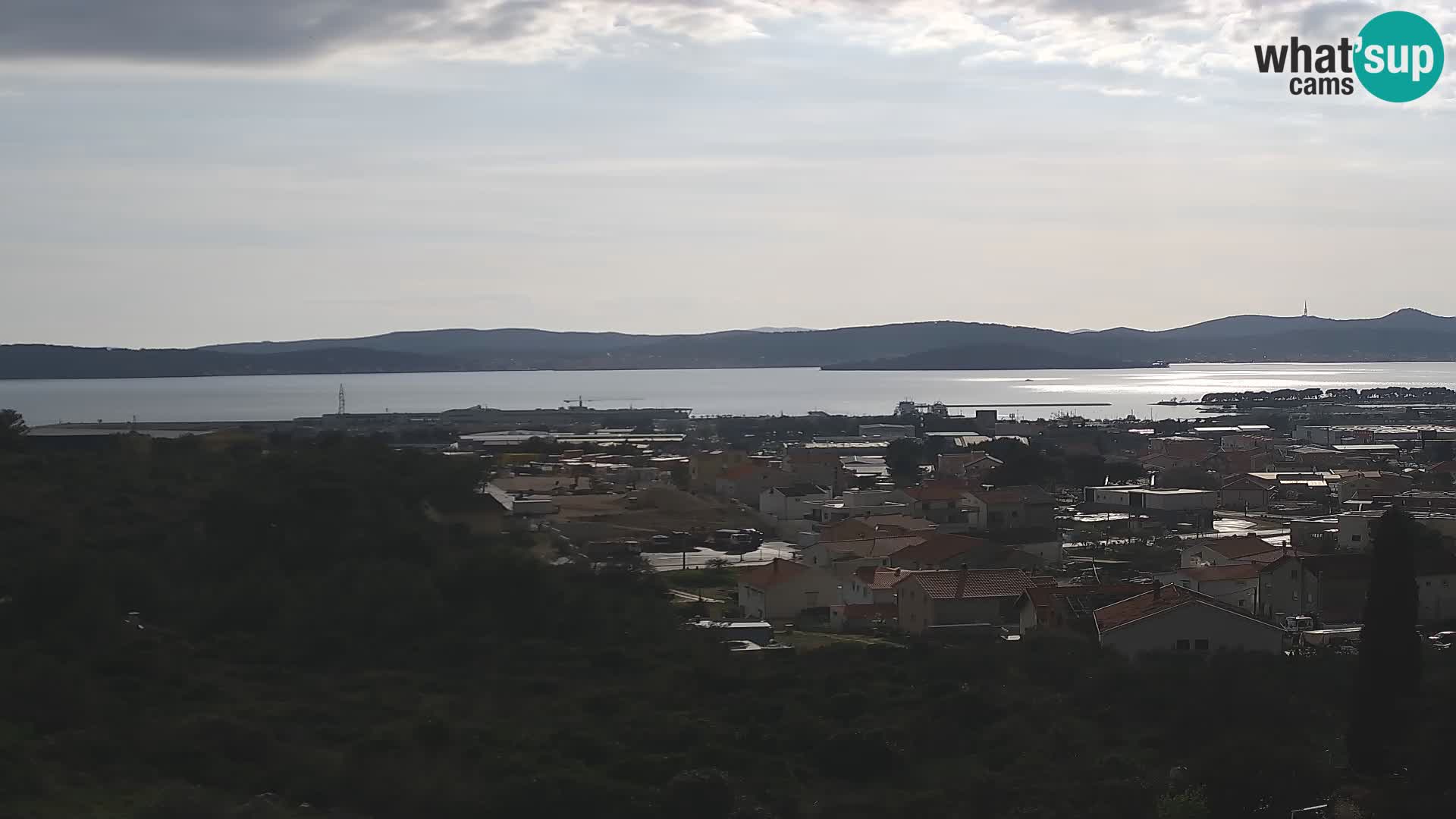 Panoramska web kamera Luke Gaženica u Zadru, Hrvatska