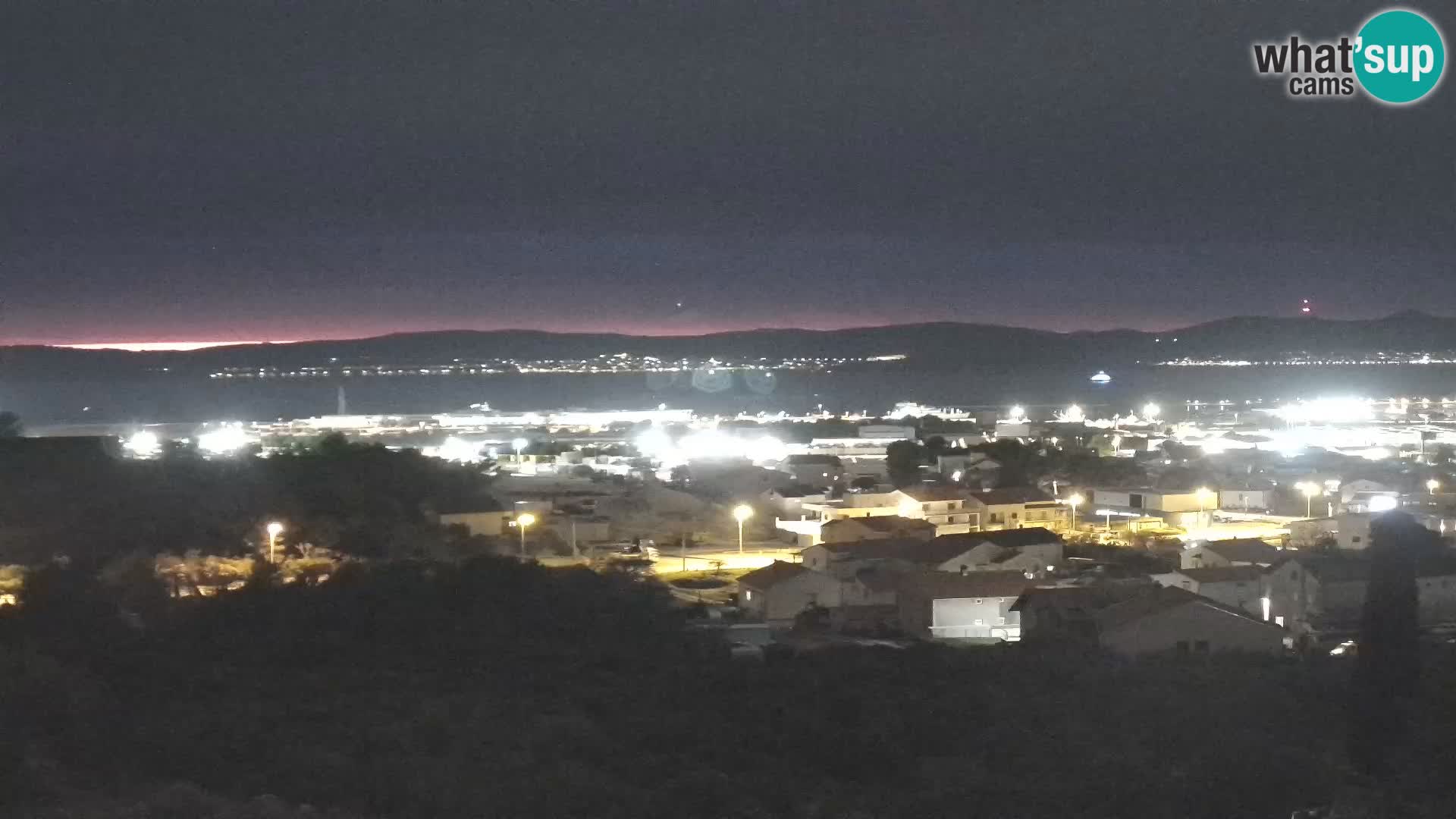Zadar Port Gazenica Webcam Panorama, Zadar, Croatie
